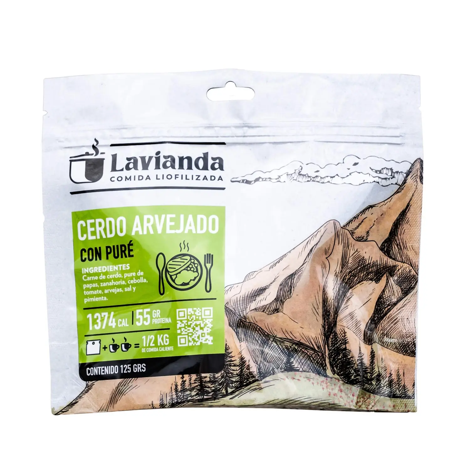  - Lavianda Cerdo Arverjado Con Pure