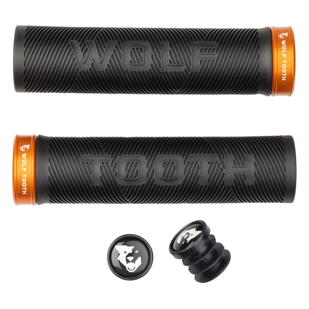 Black Grip With Orange Collar