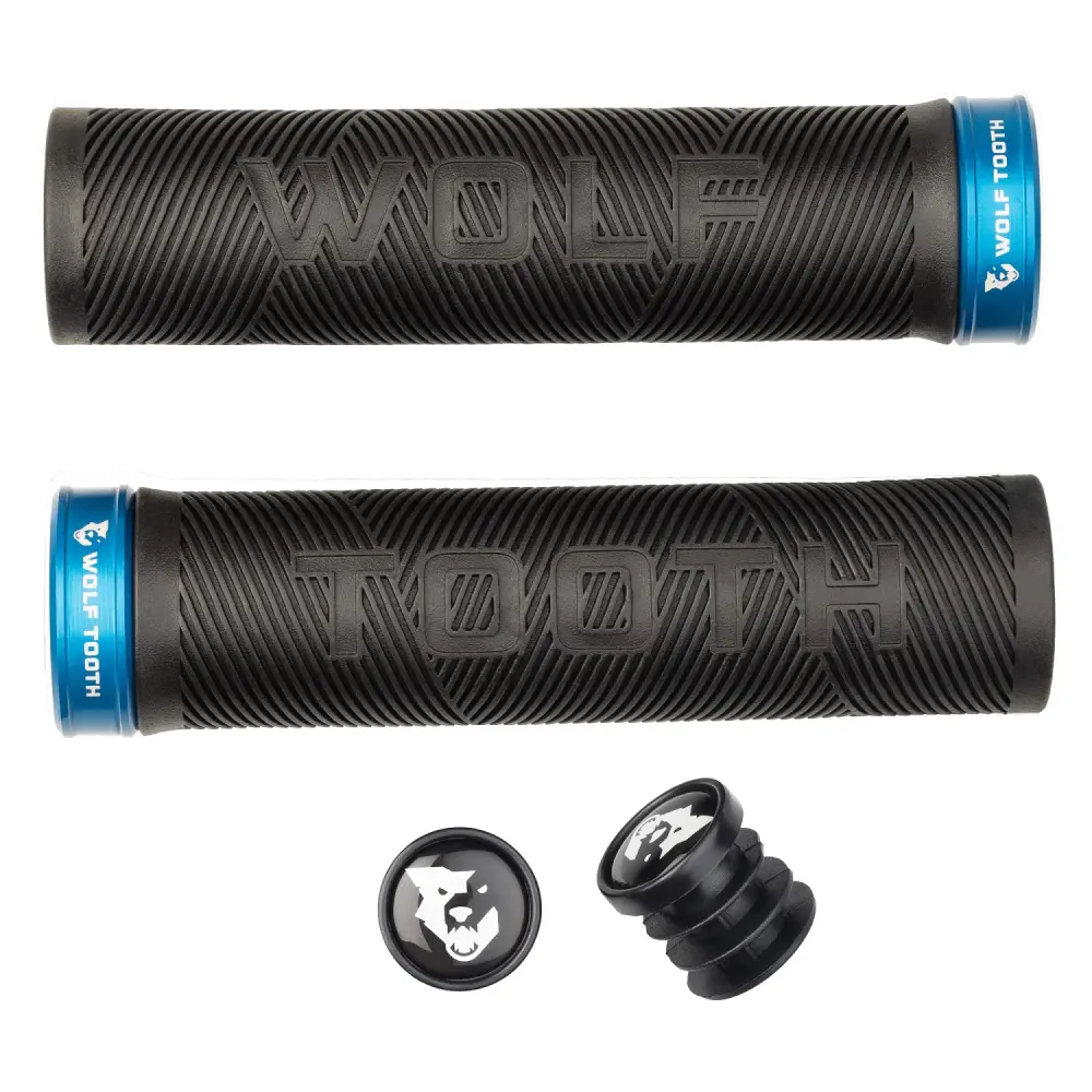Black Grip With Blue Collar