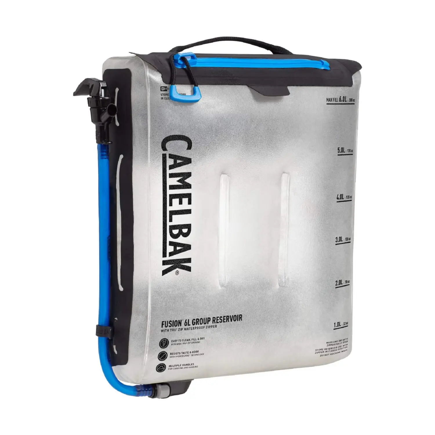 clear - CamelBak Fusion Group Reservoir with Tru Zip Waterproof Zipper