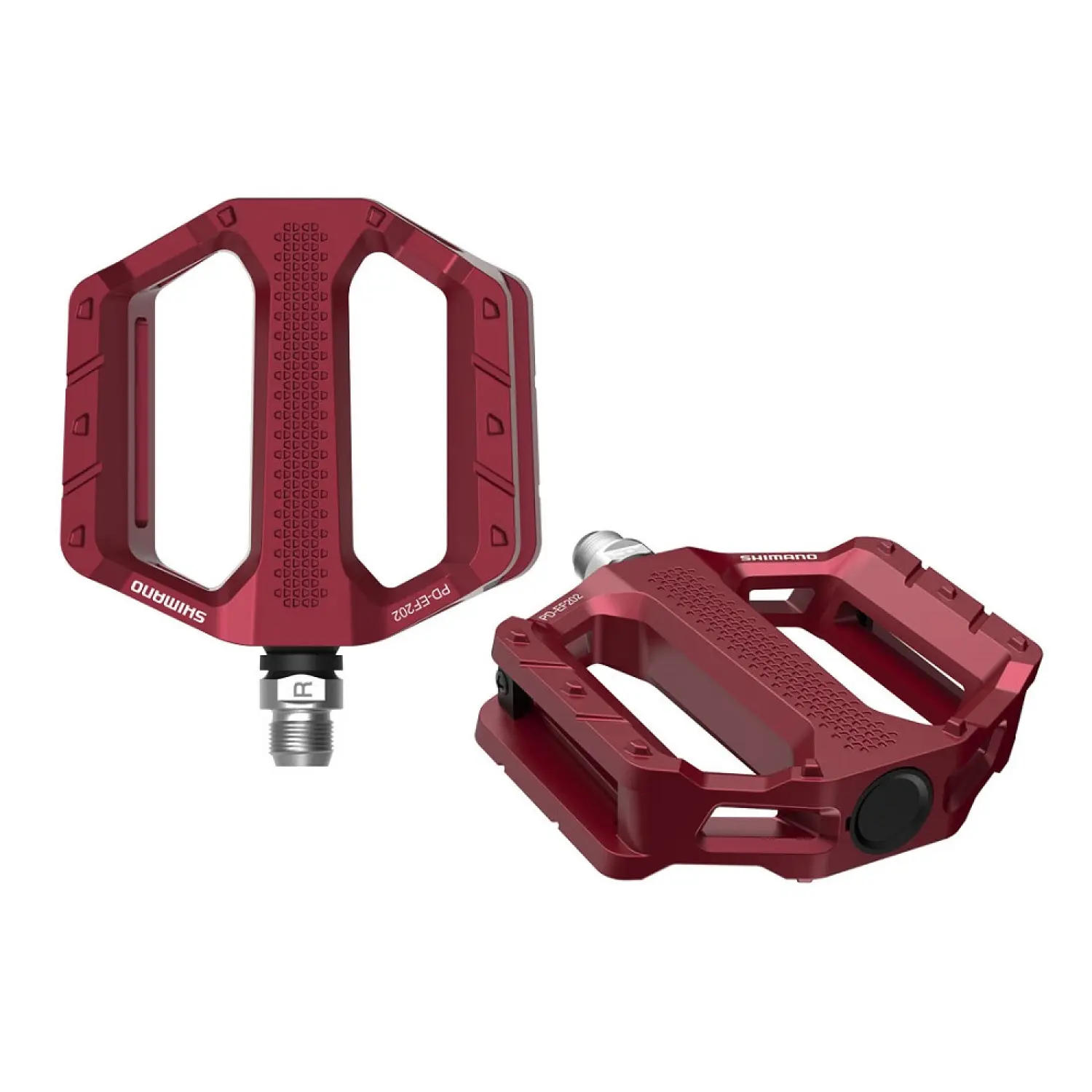 red - Shimano Pedal MTB PD-EF202