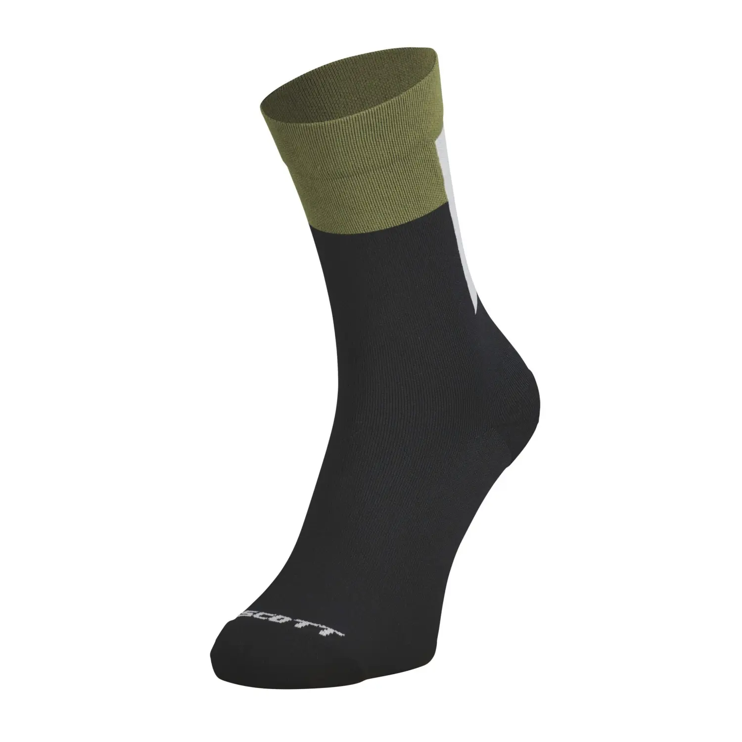 black/fir green - Scott Sock Block Stripe Crew