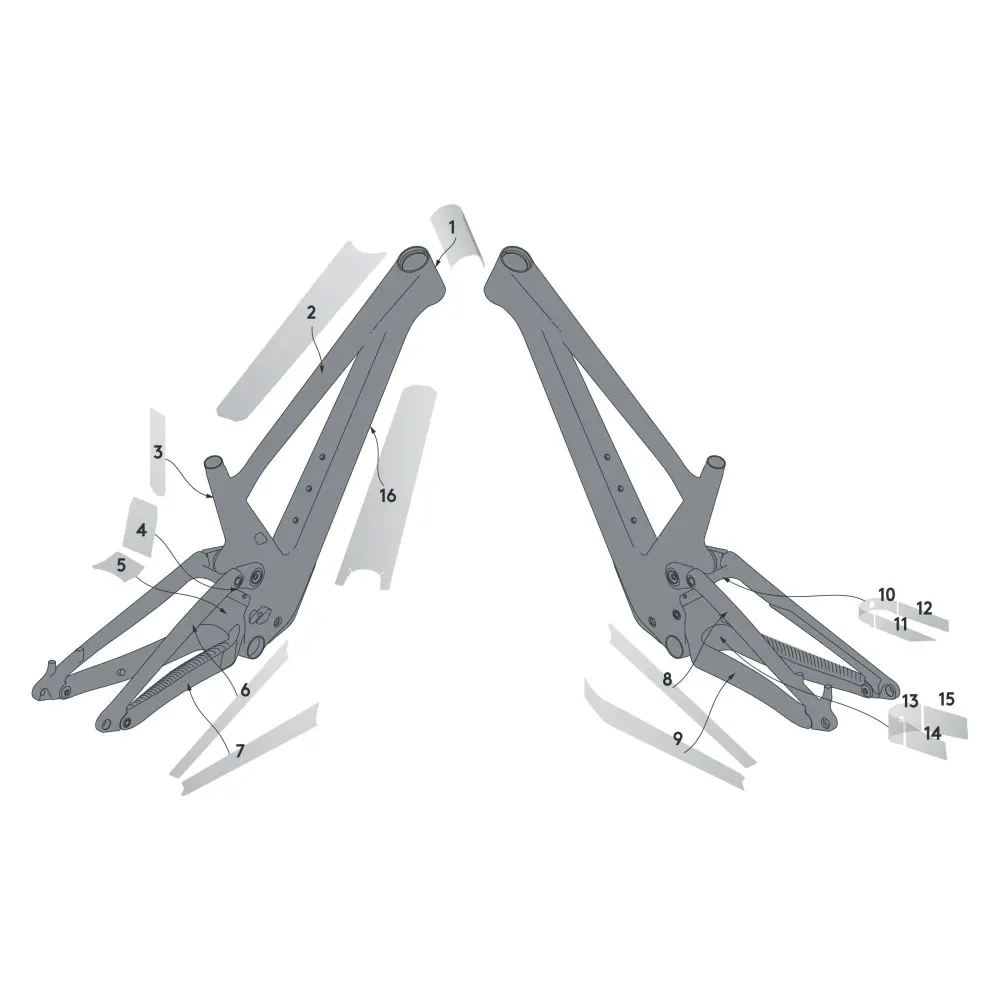 Syncros Frame Protection kit GENIUS