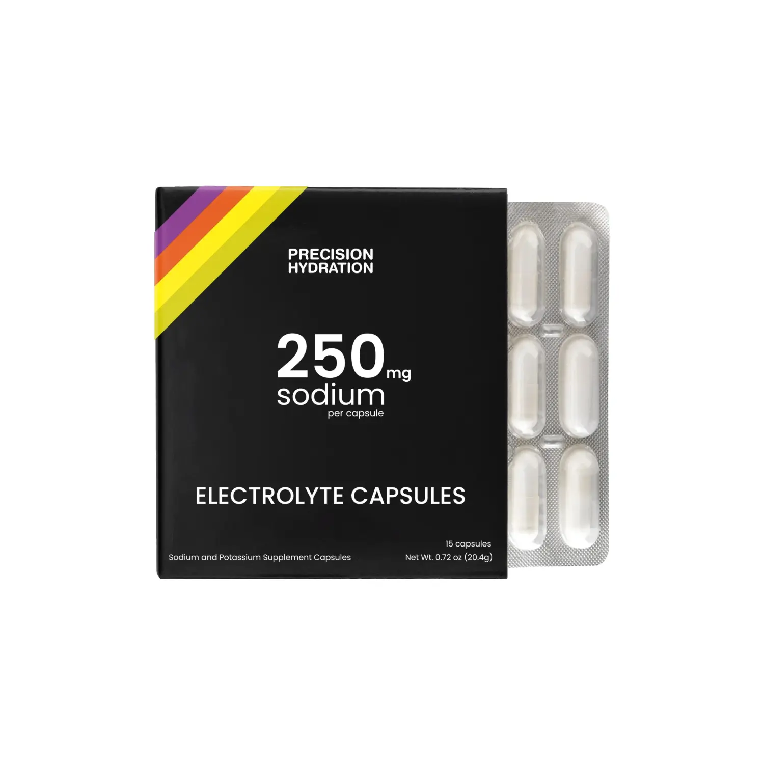  - Precision Fuel & Hidratation Electrolyte Capsules Sodium 250 mg
