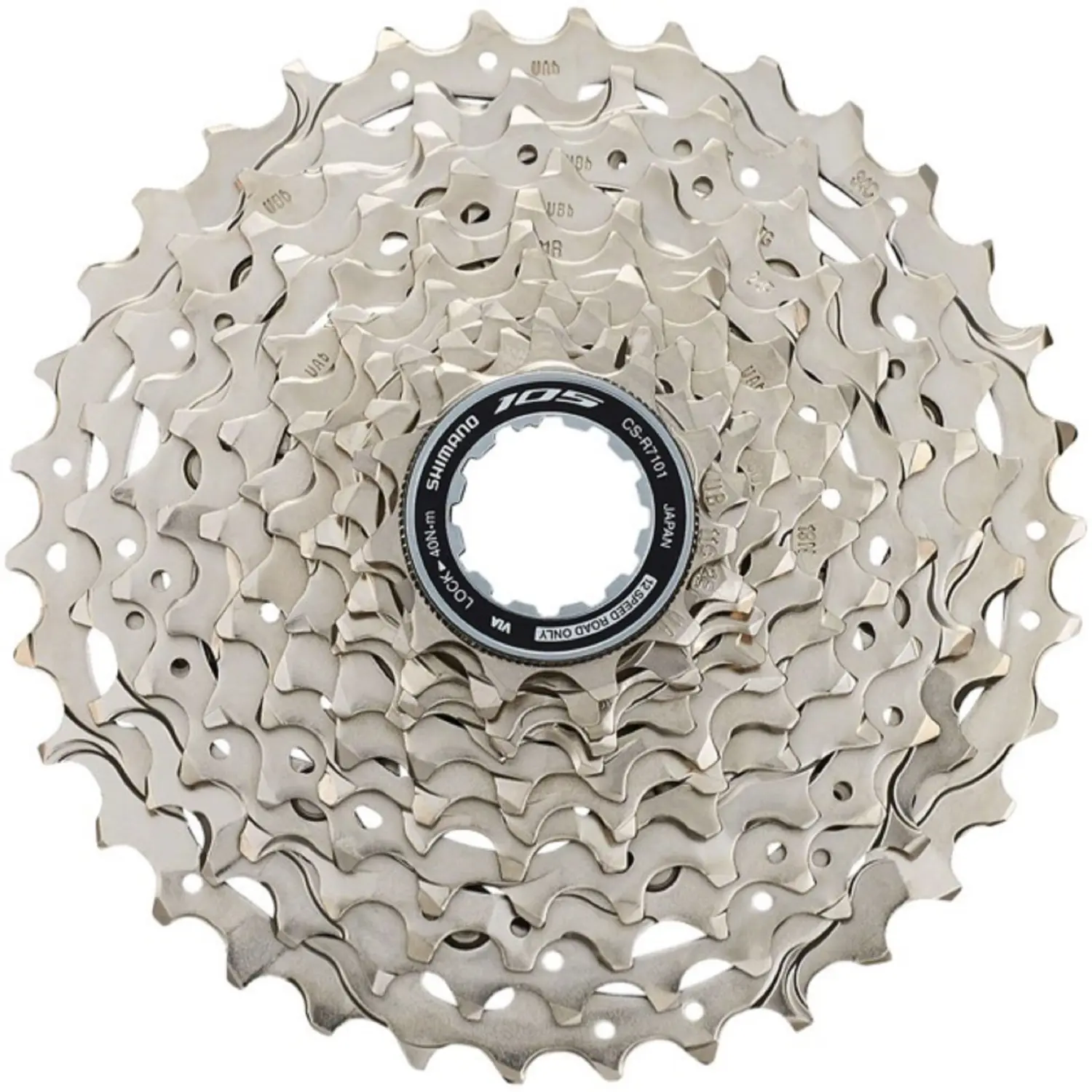  - Shimano Cassette 105 CS-R7101 12V 11/34T