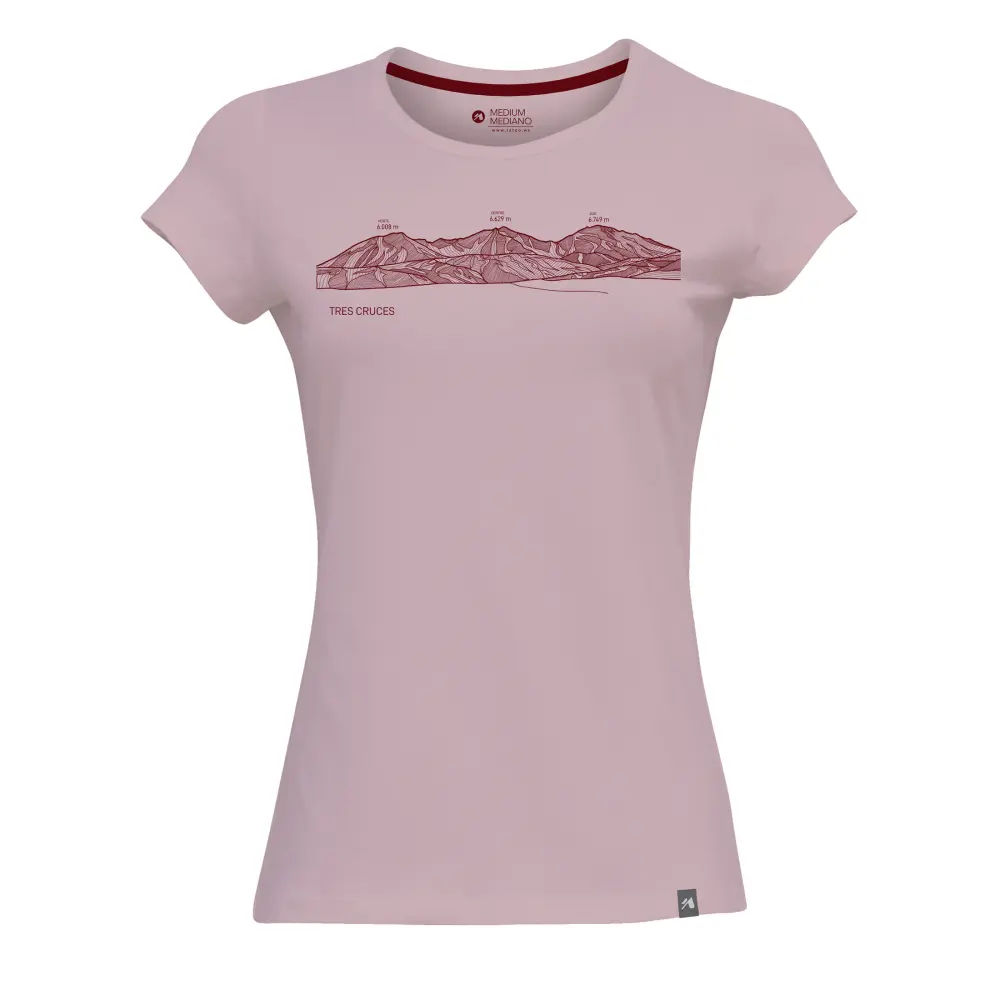 Tatoo Polera Mujer Tres Cruces Lineal