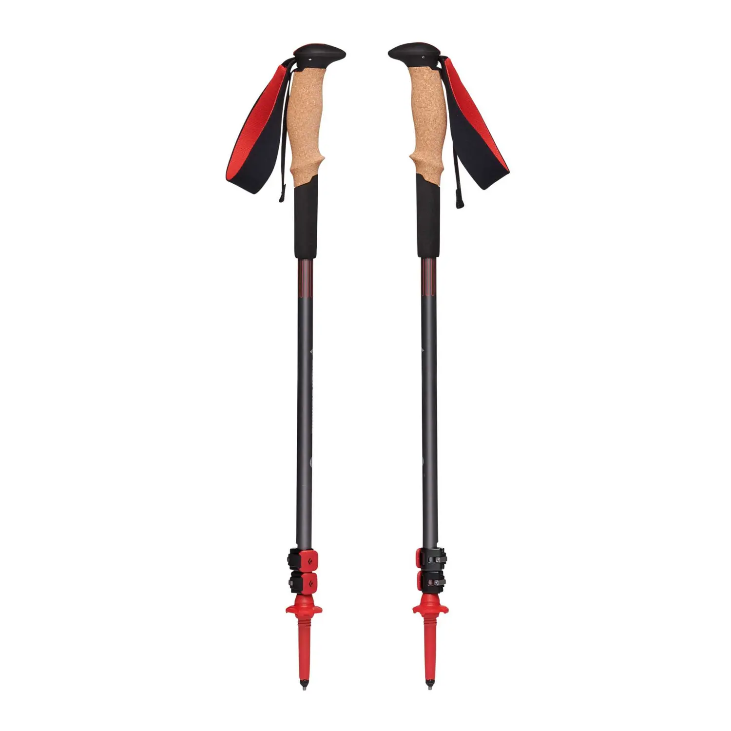 steel grey-octane - Black Diamond Pursuit Shock Trekking Poles