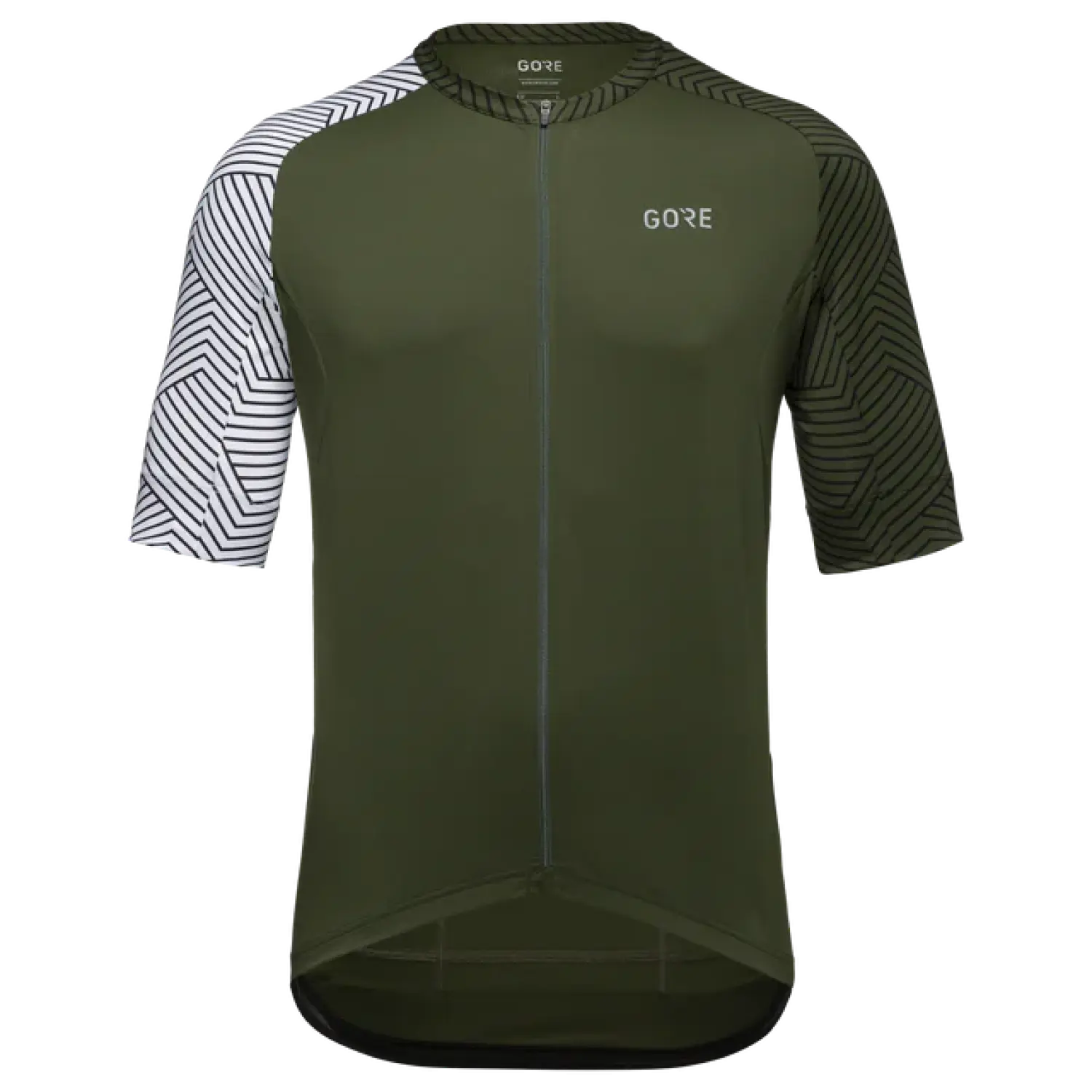 utility green/white - GOREWEAR C5 Jersey