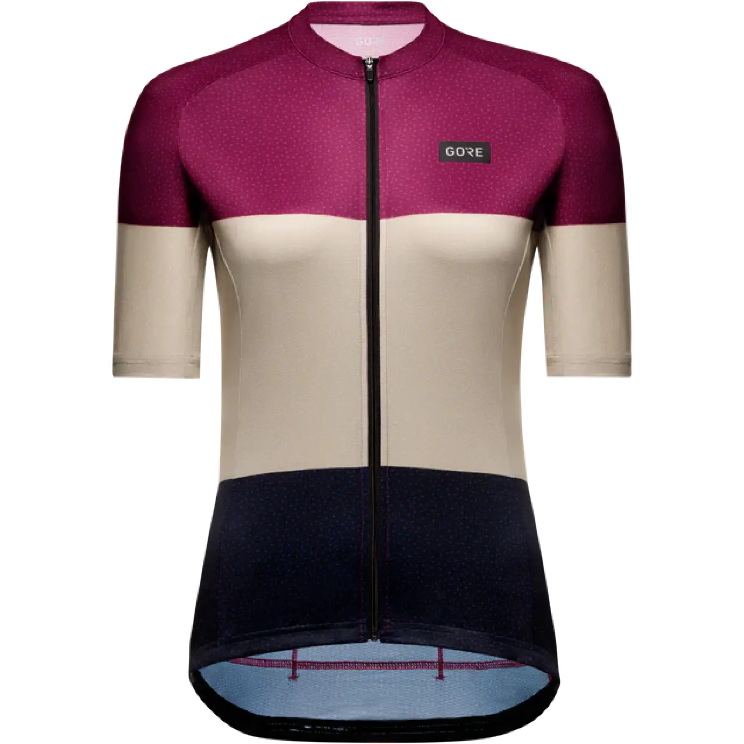 process purple / tech beige - GOREWEAR Spirit Stripes Jersey Womens