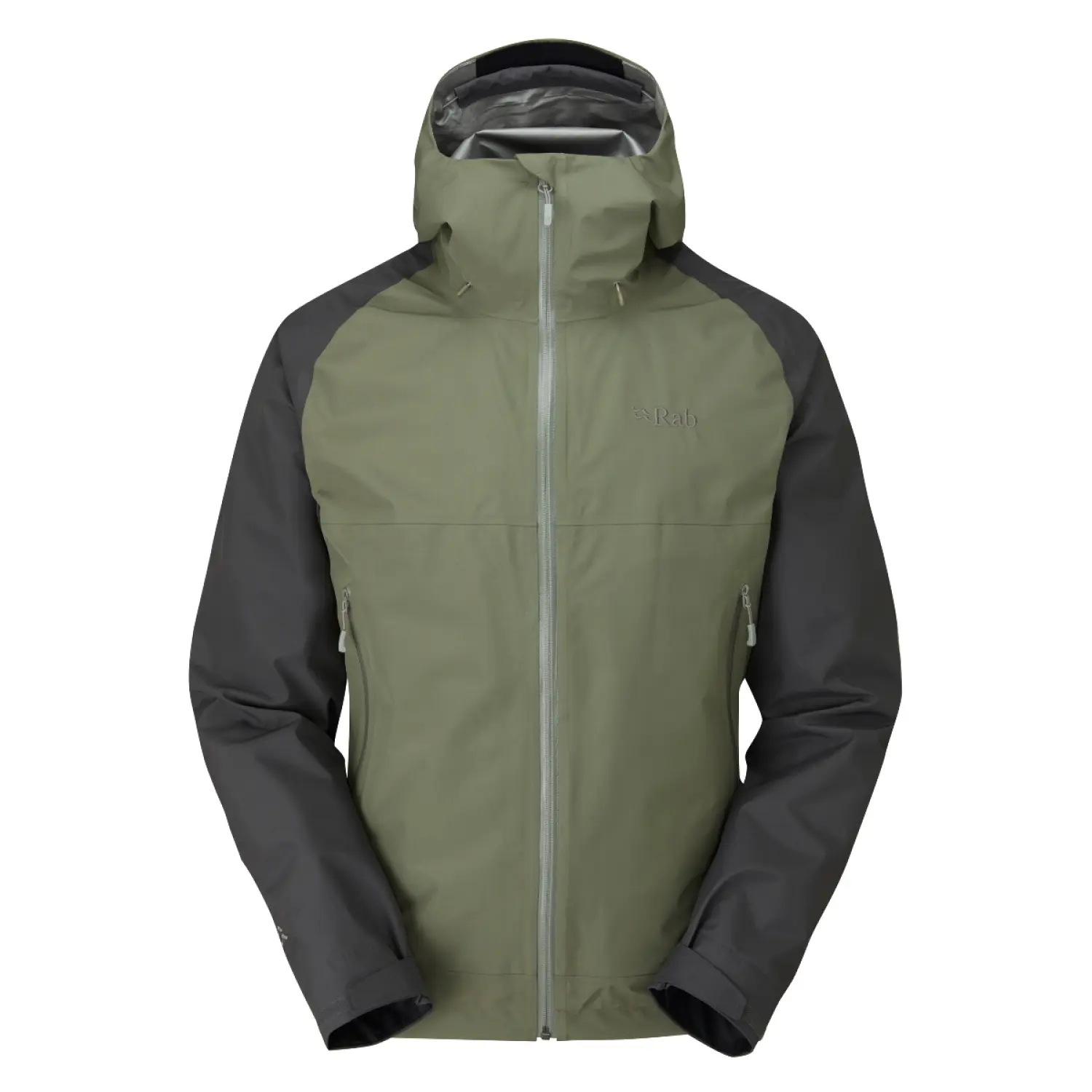 graphene/light khaki - Rab Namche Paclite GORE-TEX Jacket