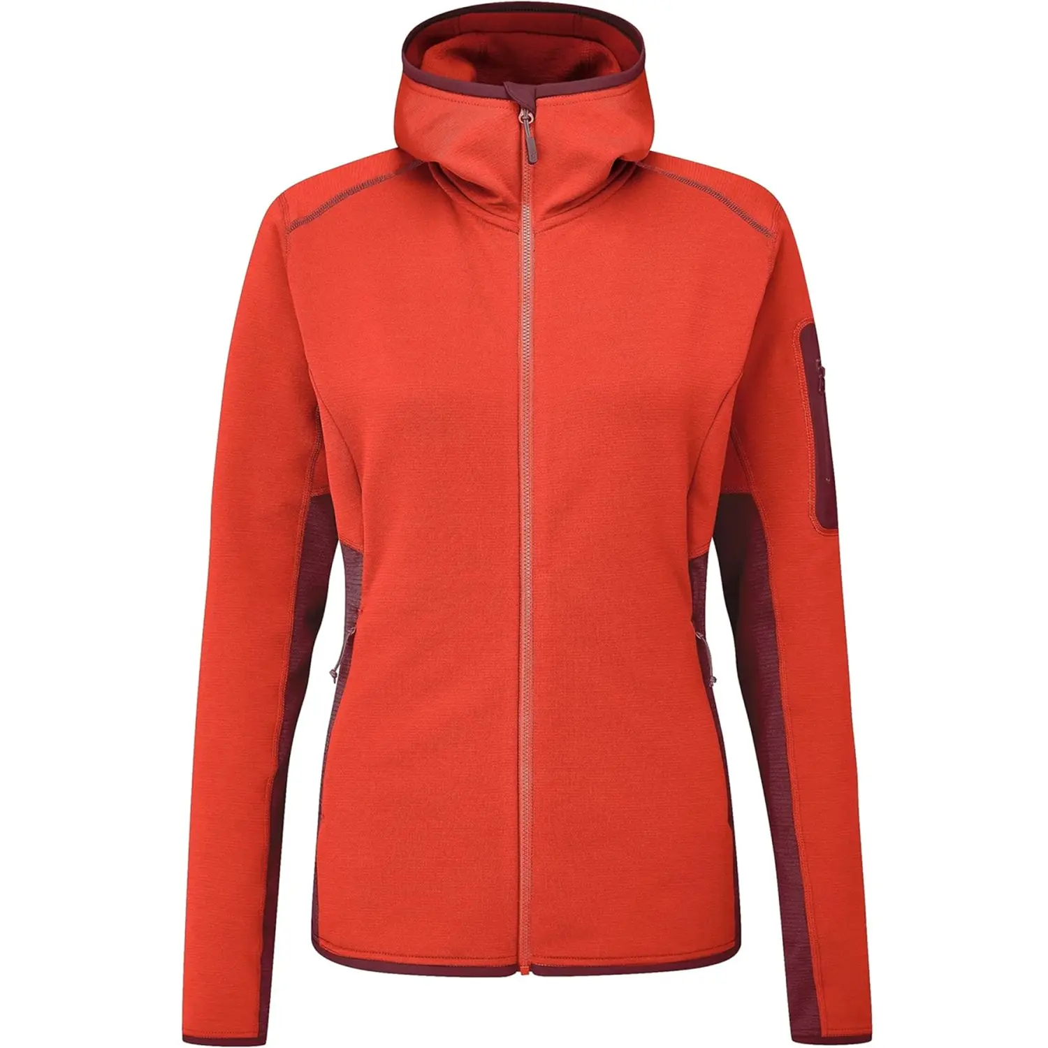 red grapefruit - Rab Syncrino Mid Hoody Wmns