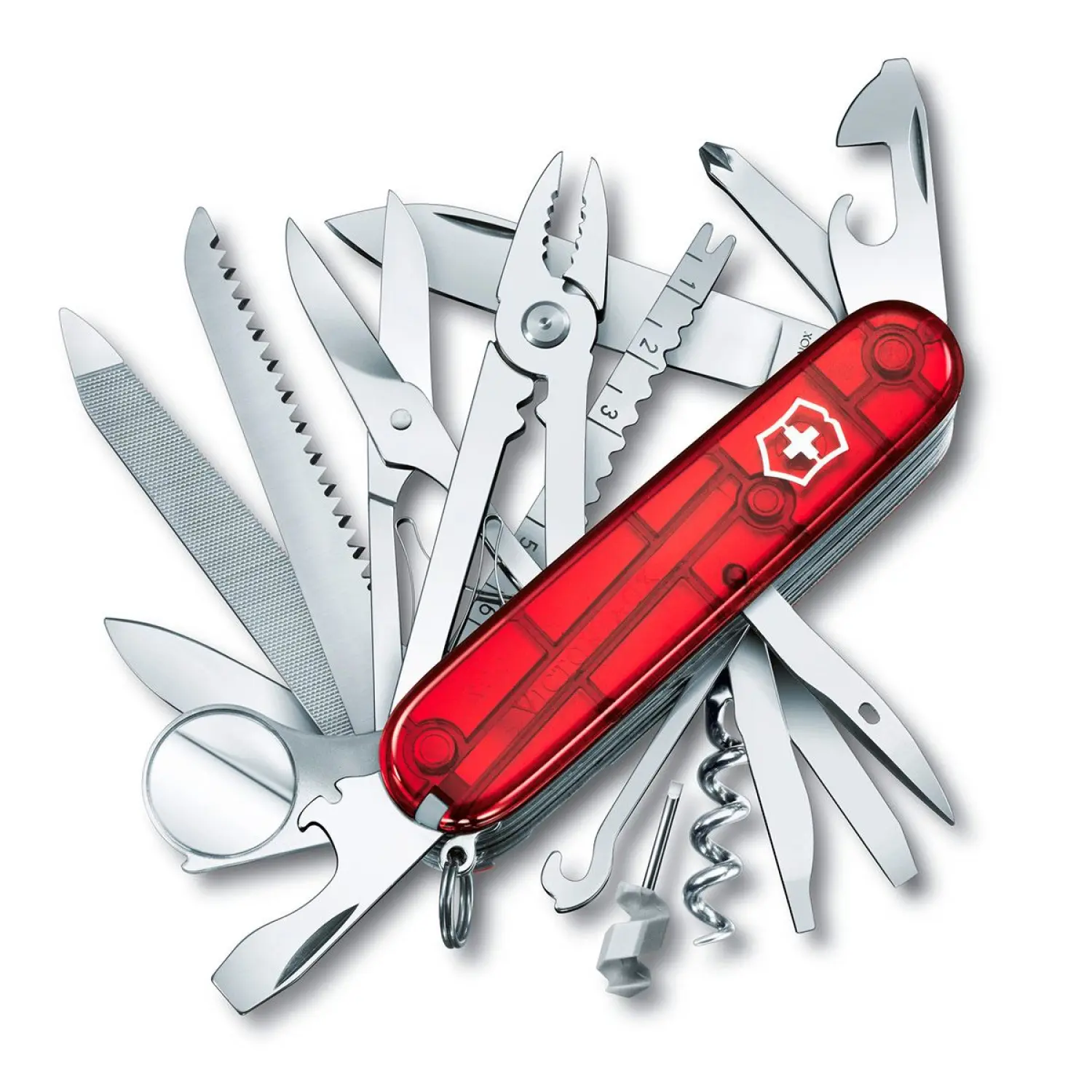 rojo translucido - Victorinox Swisschamp 33F
