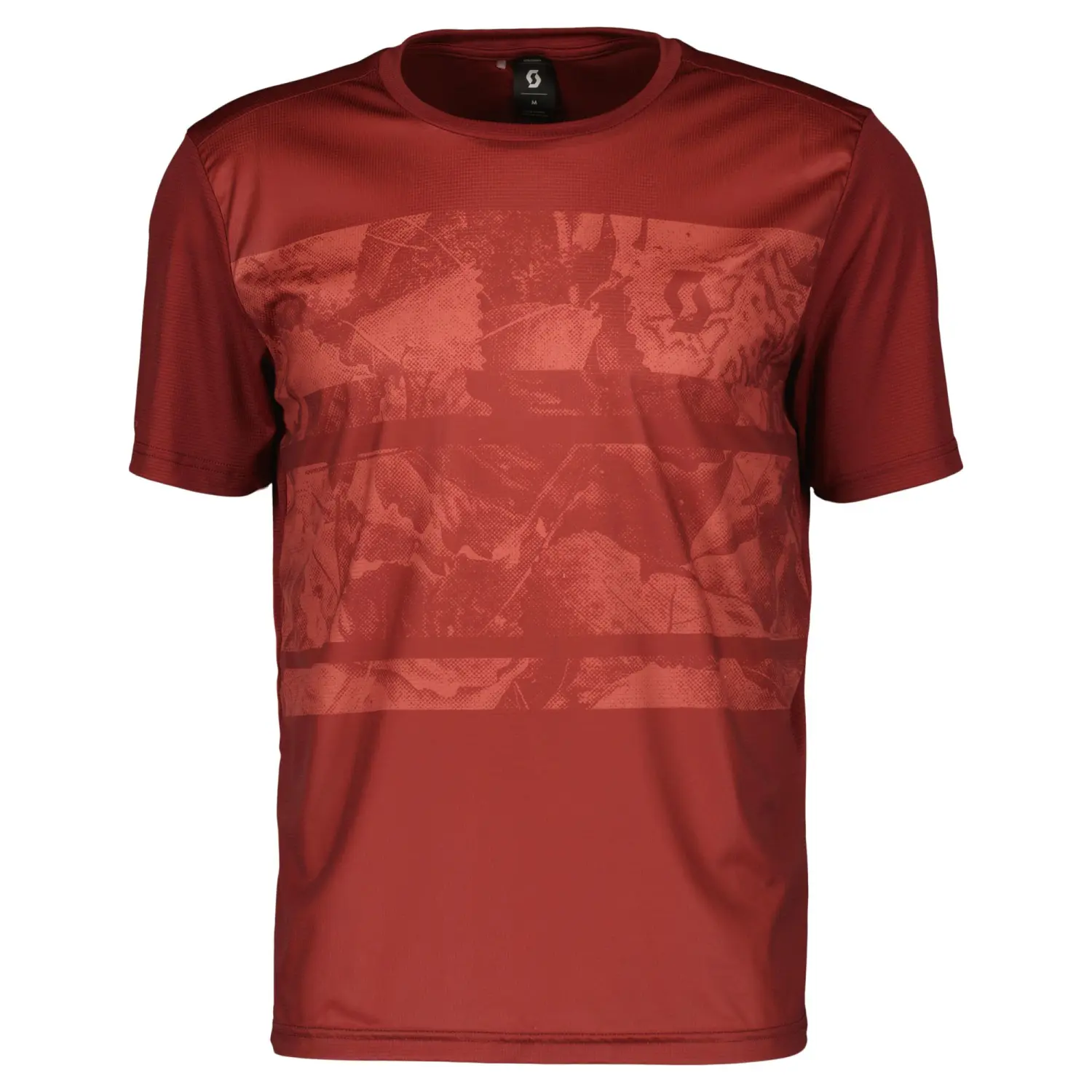 wood red/dusk red - Scott Shirt M’s Trail Flow SS