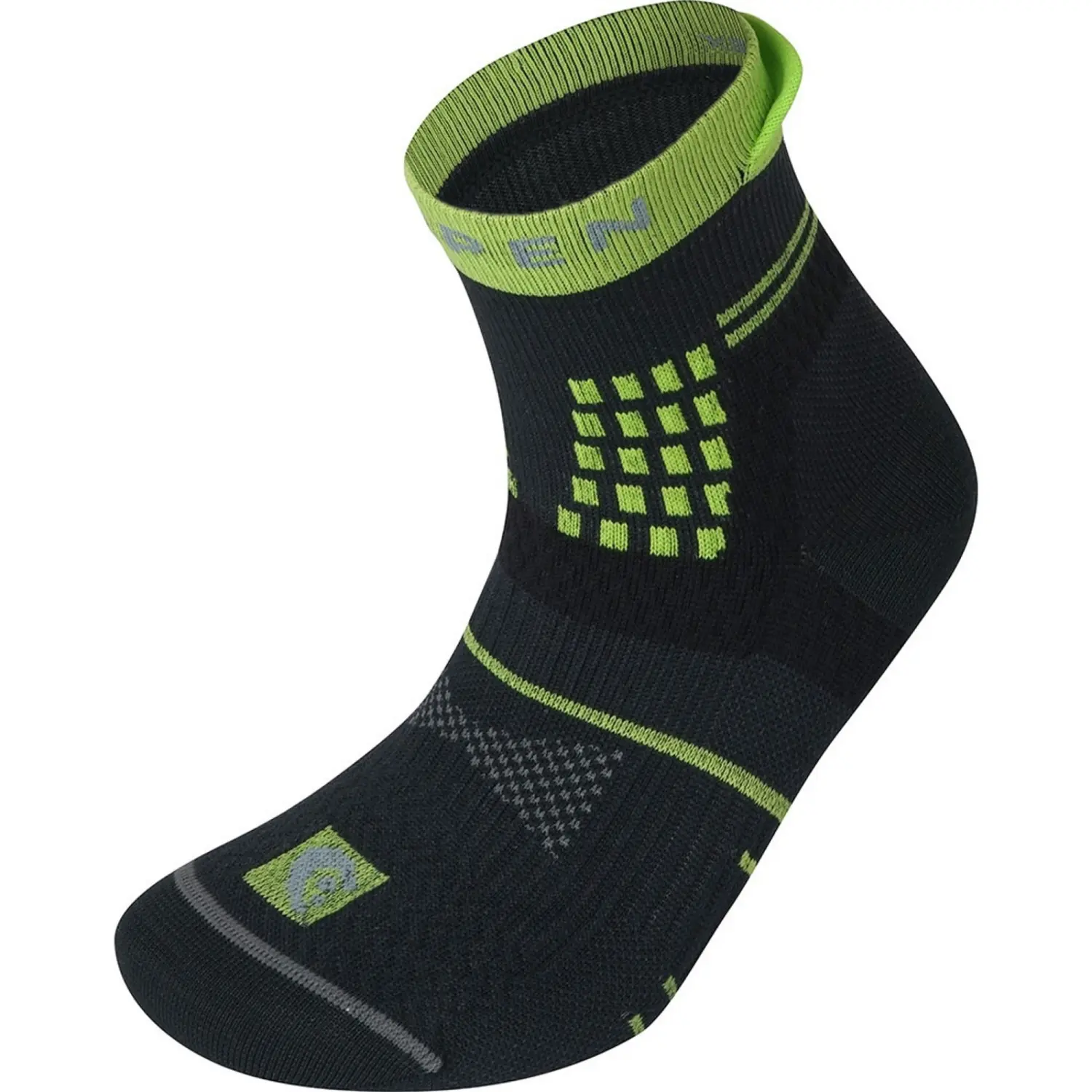 anthracite/green - Lorpen X3Rpfwc Womens Running Precision Fit Eco