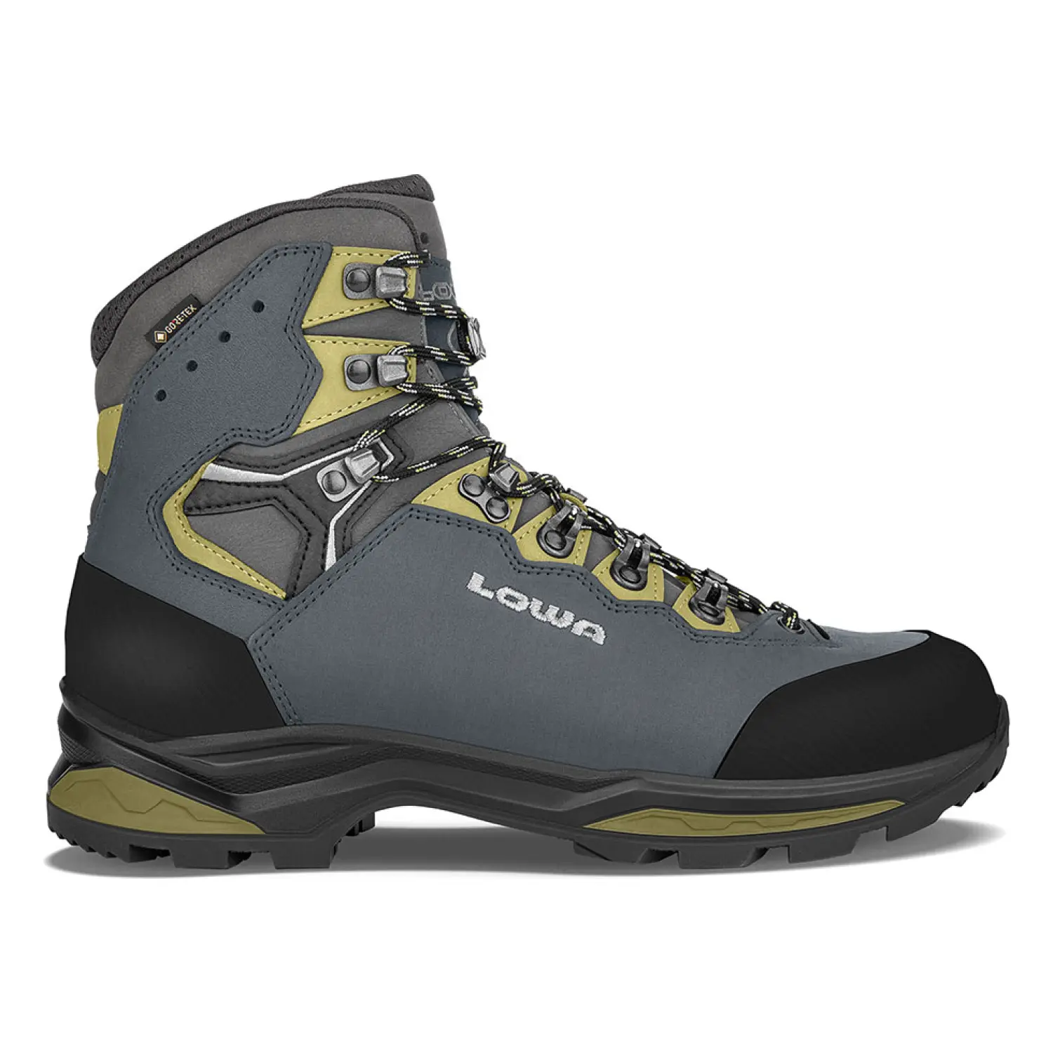 stahlblau/kiwi - Lowa Camino Evo Gtx
