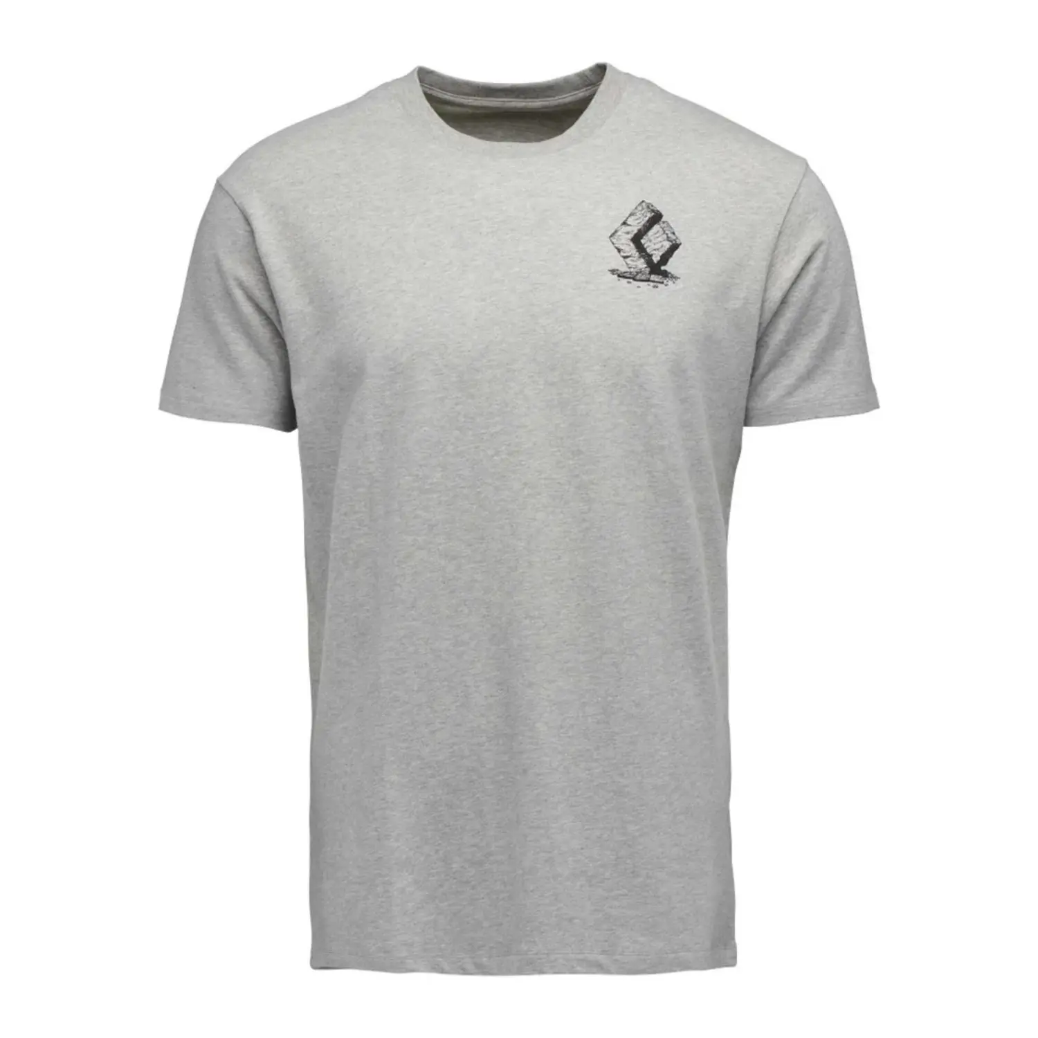 nickel heather - Black Diamond M Boulder Ss Tee