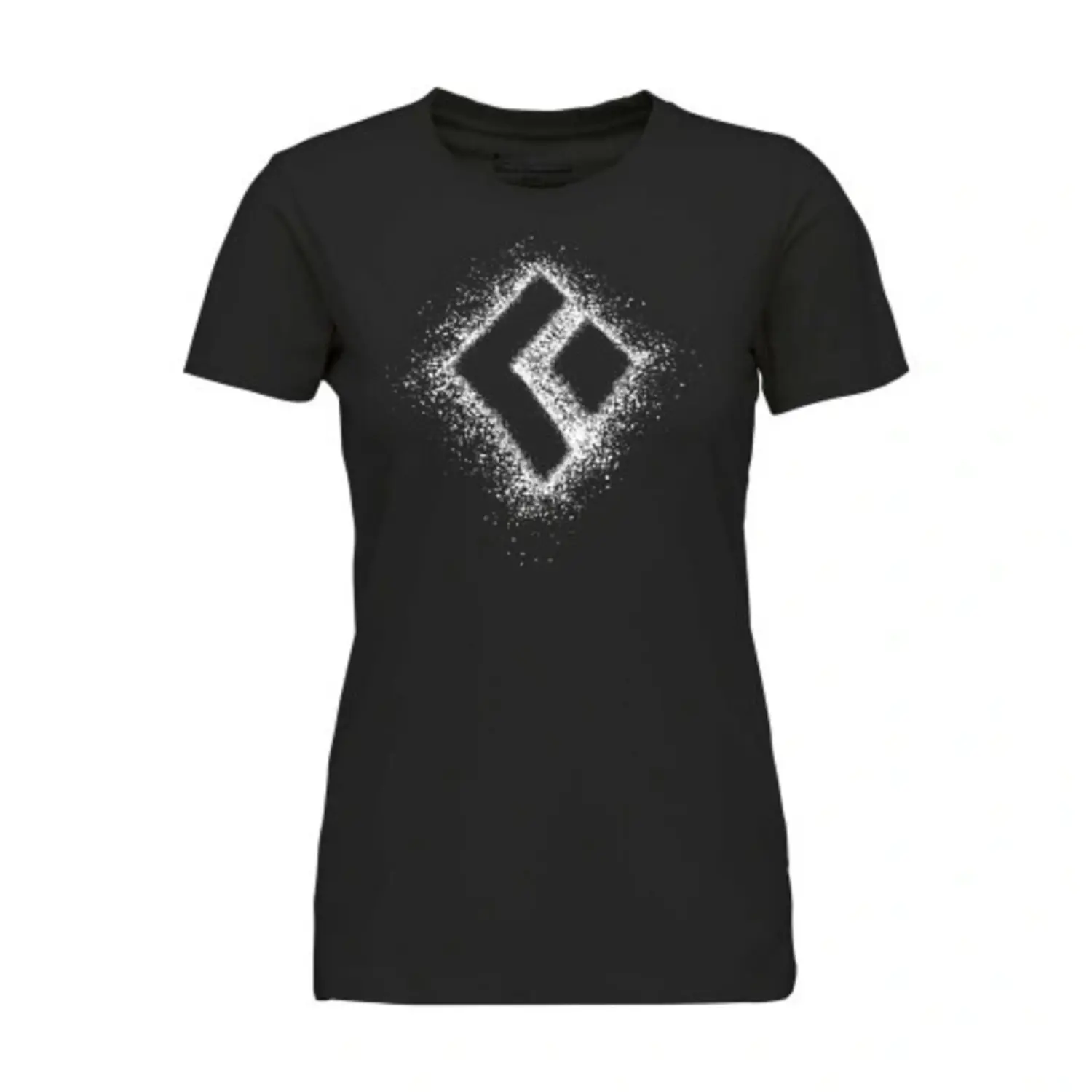 black - Black Diamond W Chalked Up 2.0 Ss Tee