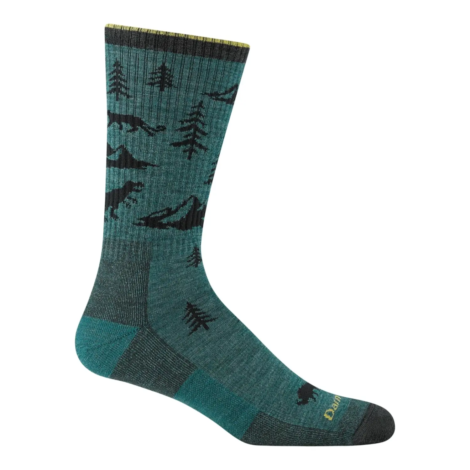 teal - Darn Tough Abc Boot Midweight W/ Cushion Men's