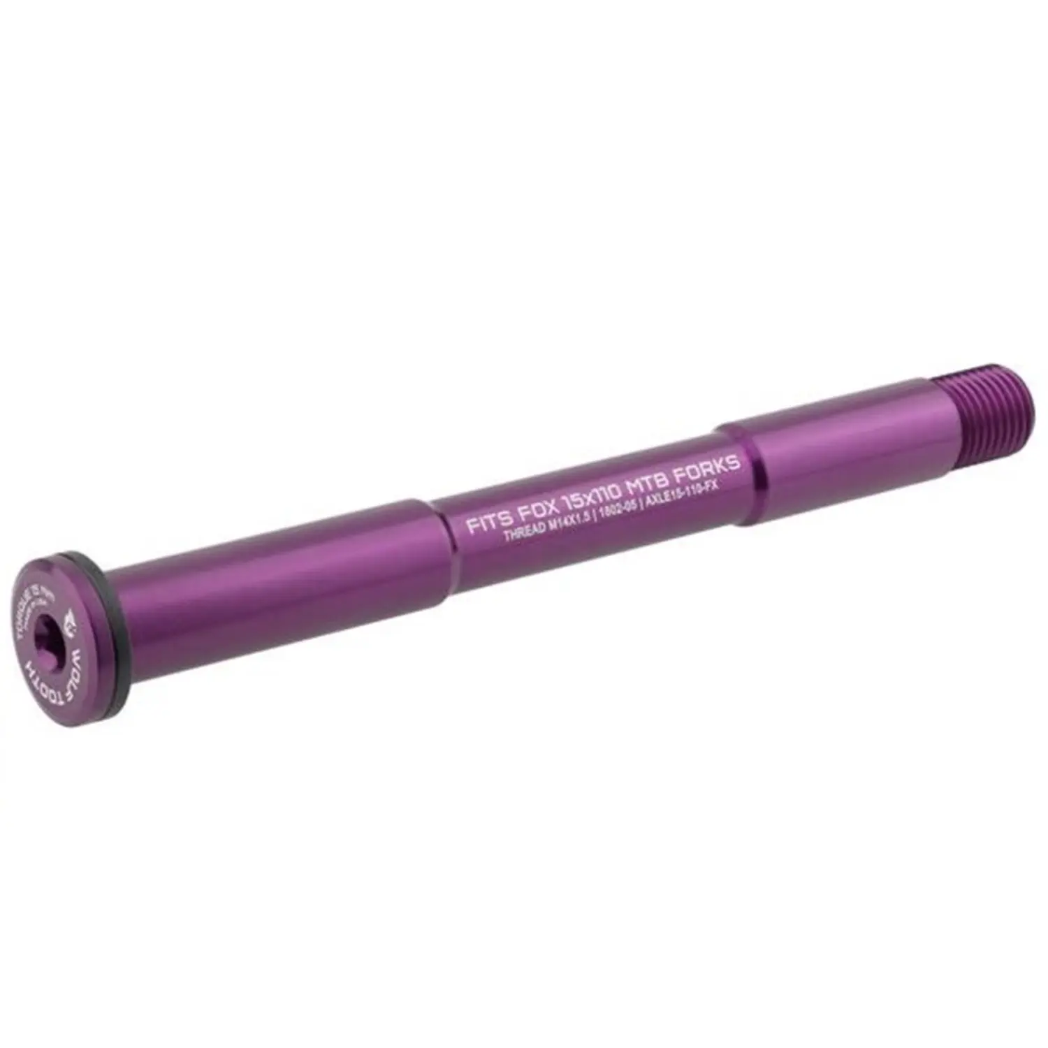purple - Wolf Tooth Front Axle for Fox Suspension Forks110mm- Boost