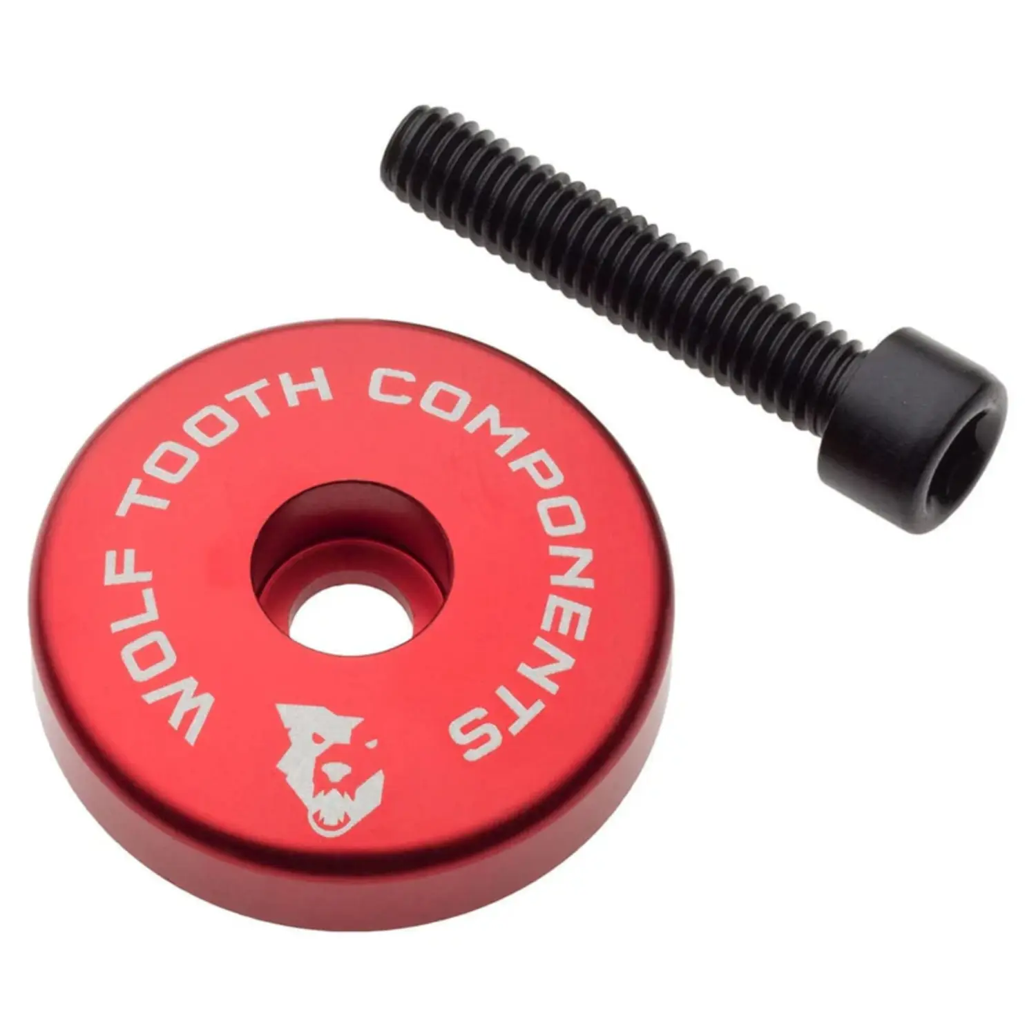  - Wolf Tooth Ultralight Stem Cap with Integrated SpacerAluminum