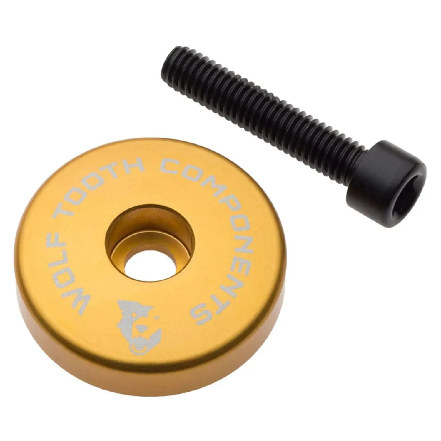  - Wolf Tooth Ultralight Stem Cap with Integrated SpacerAluminum