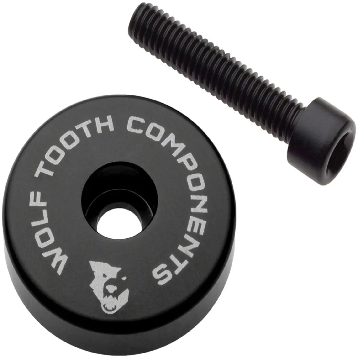  - Wolf Tooth Ultralight Stem Cap with Integrated SpacerAluminum
