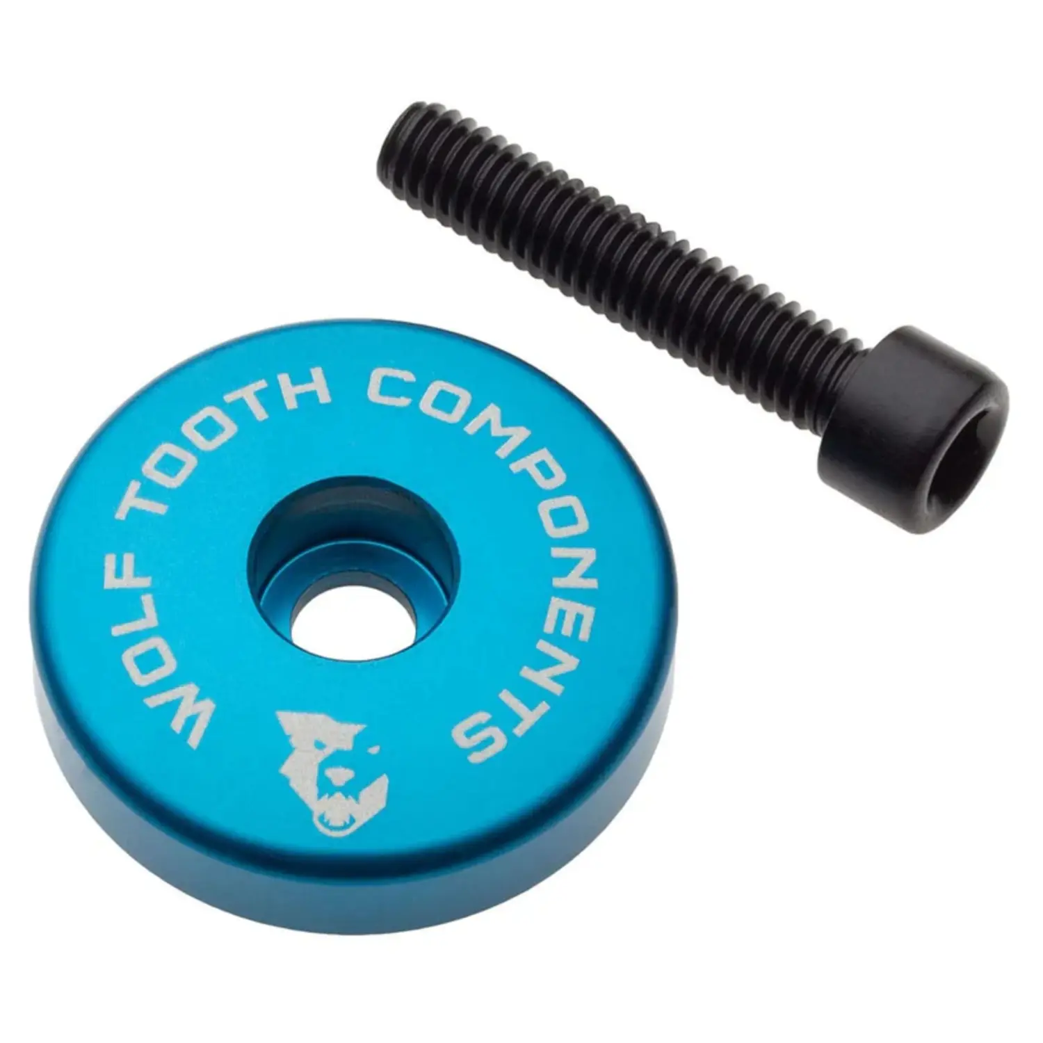  - Wolf Tooth Ultralight Stem Cap with Integrated SpacerAluminum