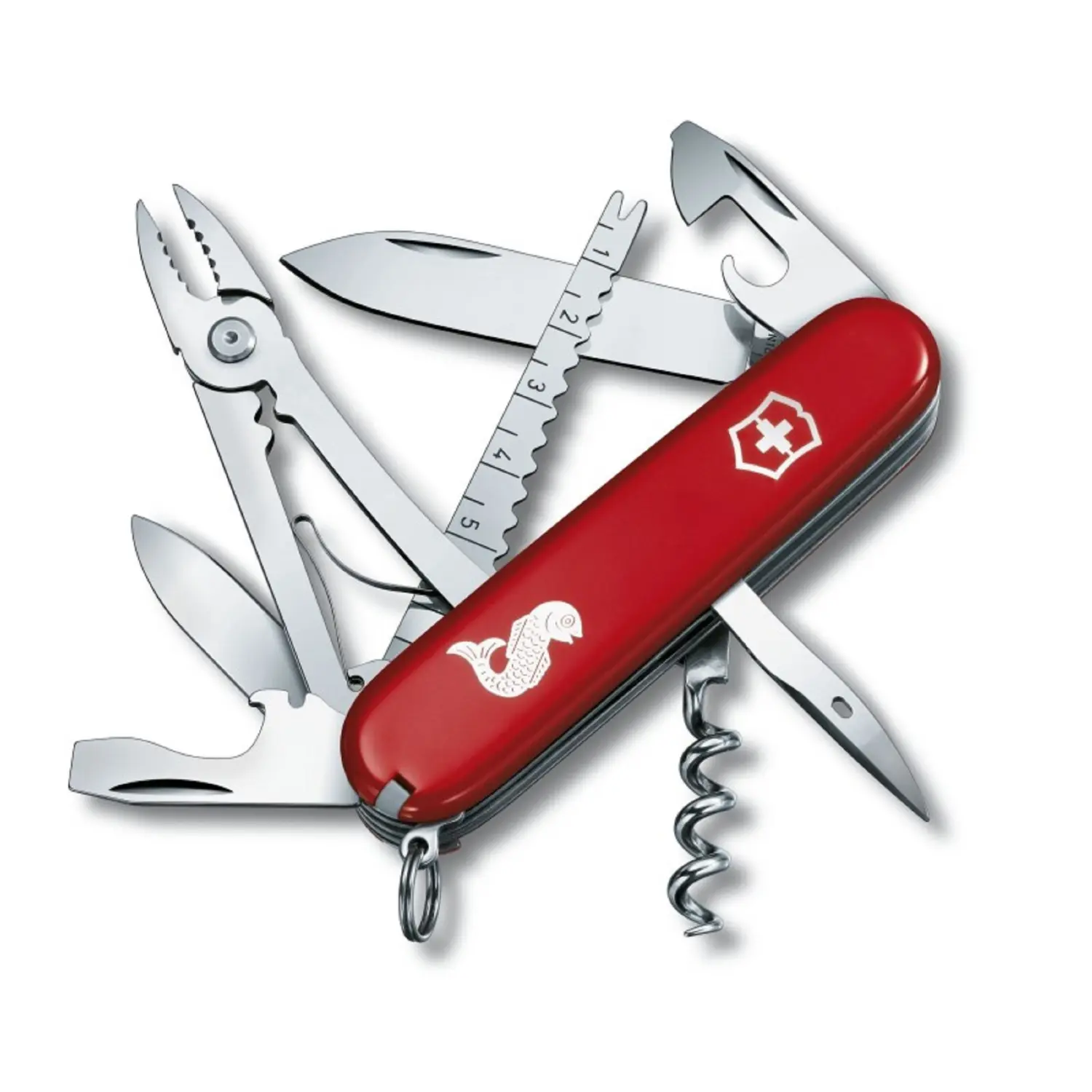 rojo - Victorinox Angler Rojo 18F