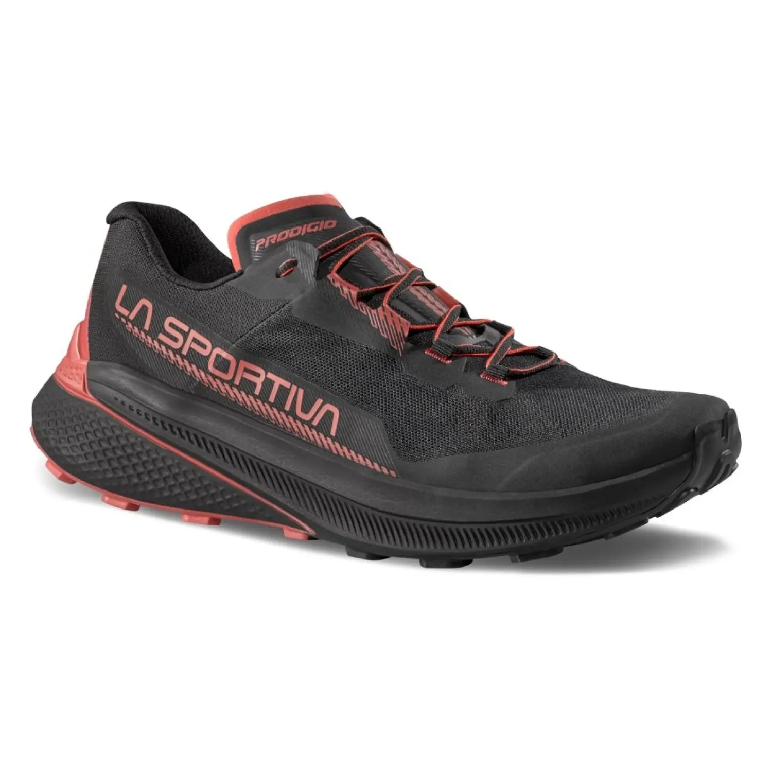 black/tango red - La Sportiva Prodigio