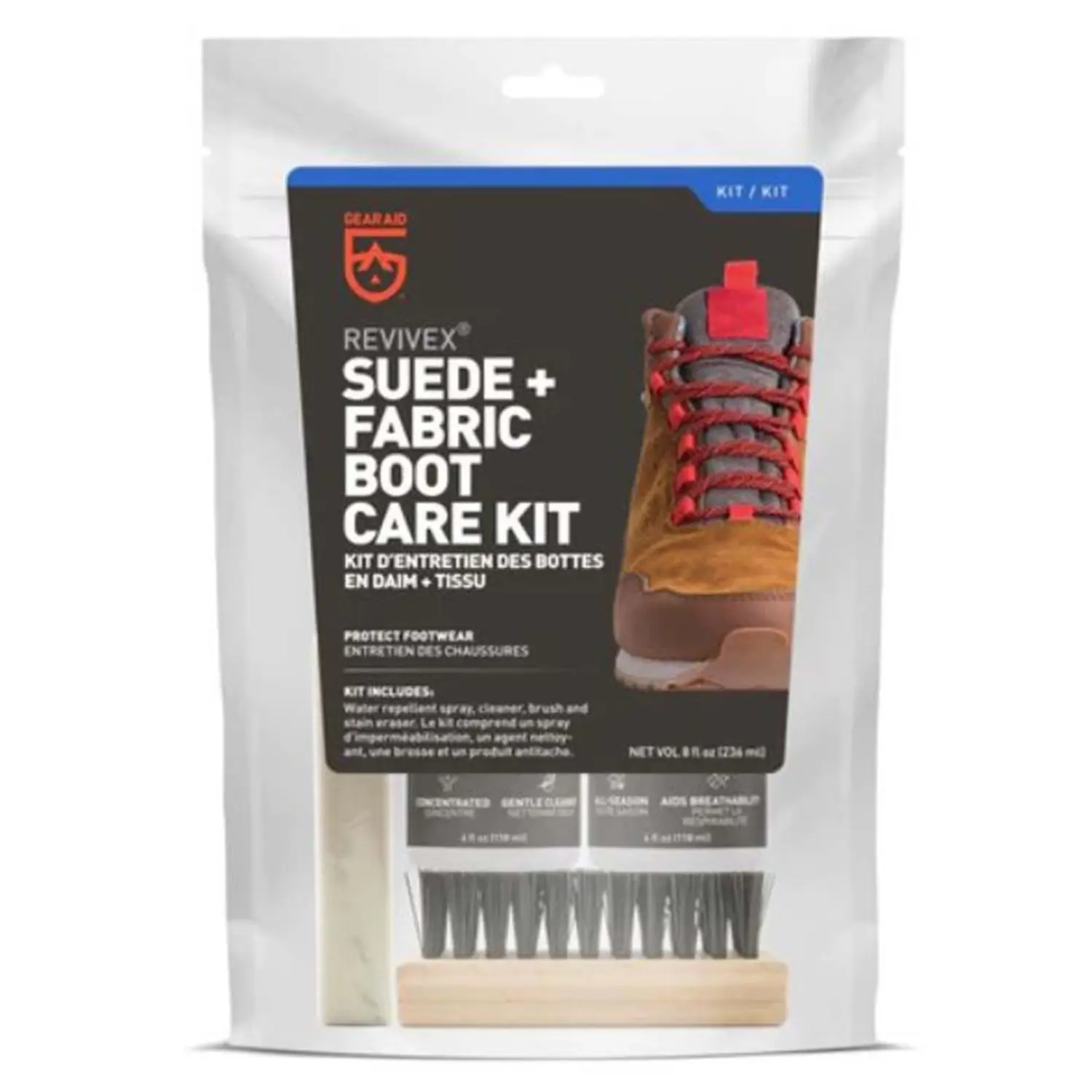  - Gear Aid Revivex Suede + Fabric Boot Care Kit