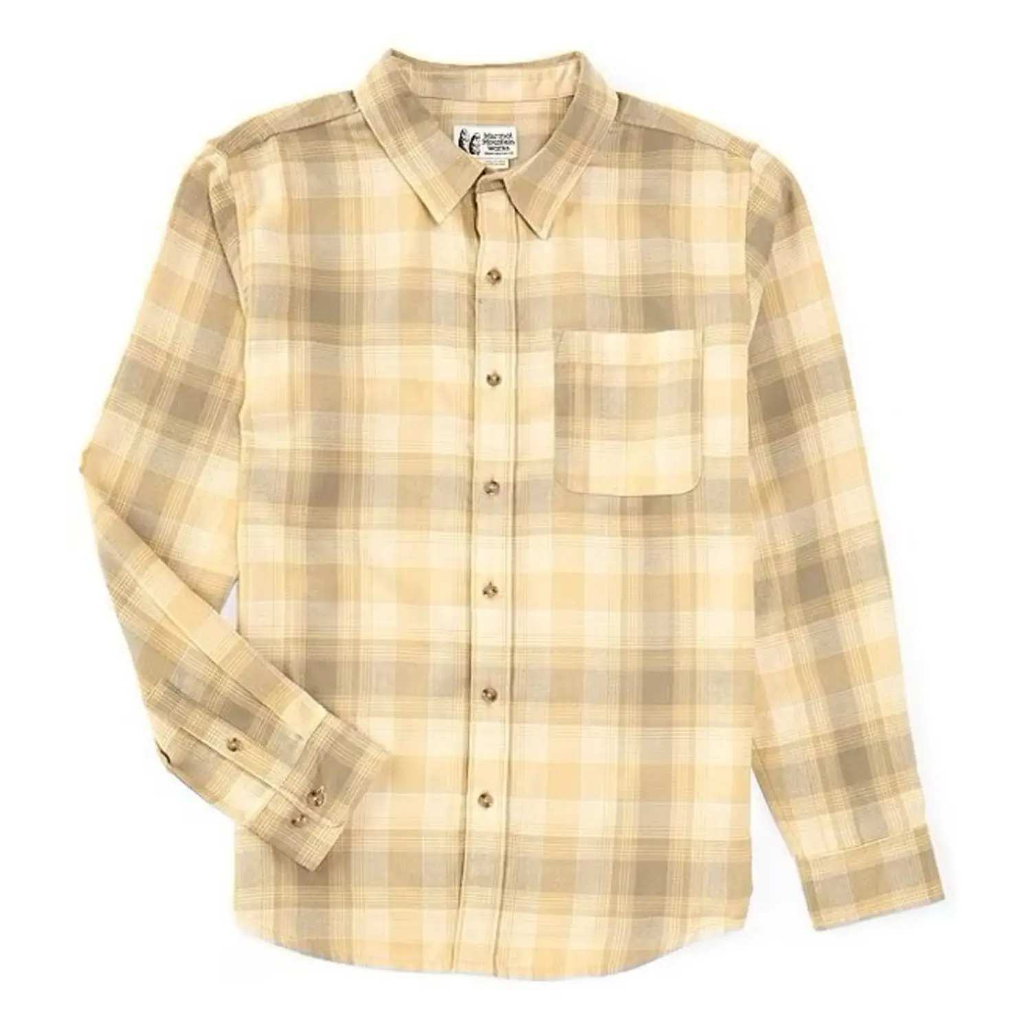 light oak/vetiver - Marmot Fairfax Novelty Lightweight LS