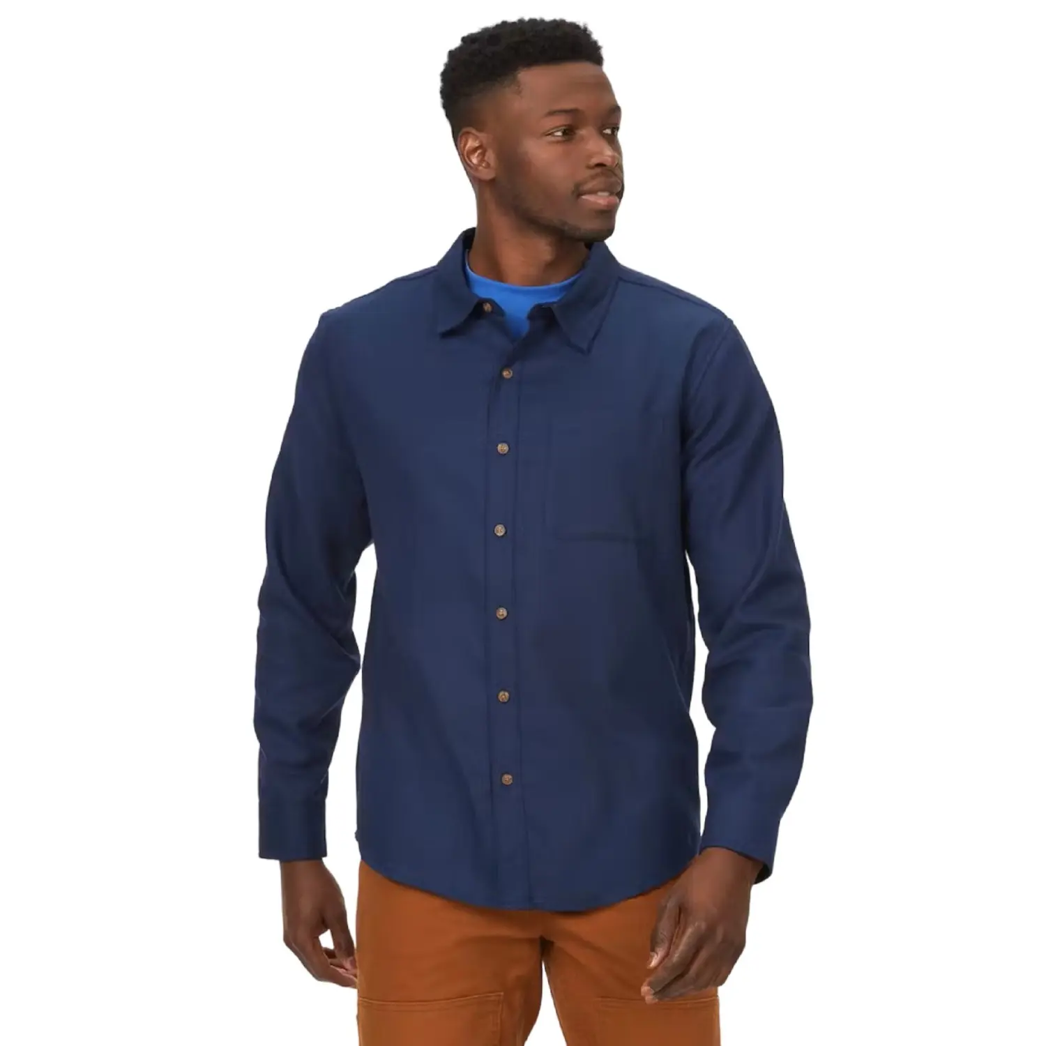 arctic navy - Marmot Men’s Fairfax Lightweight Flannel Shirt