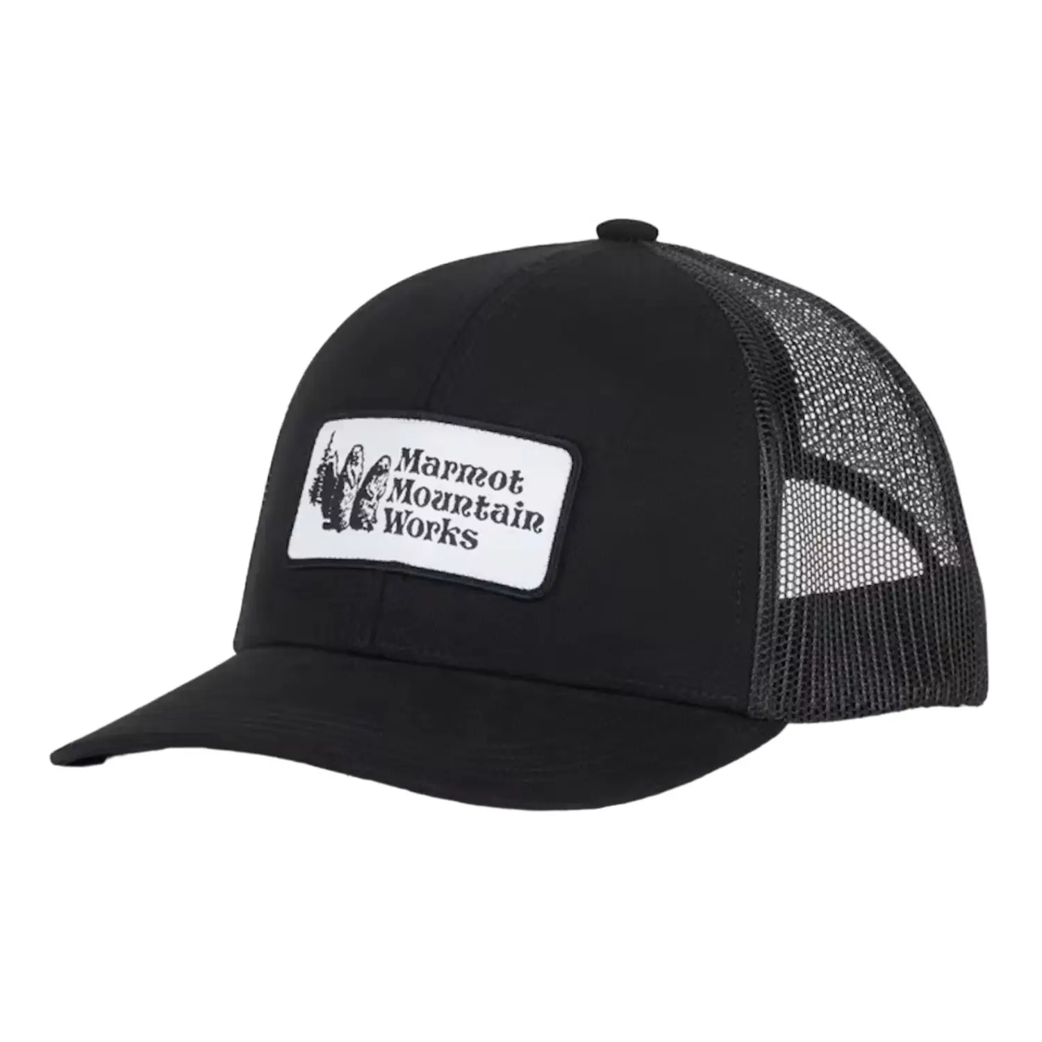 black/black - Marmot Retro Trucker Hat