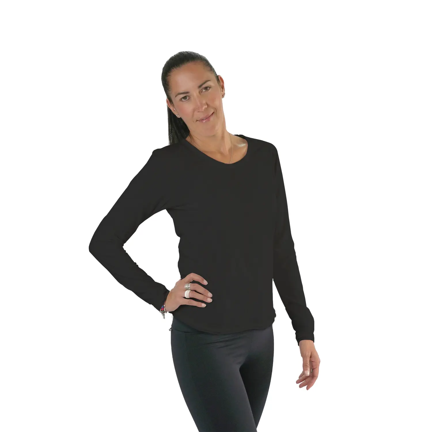black - Tatoo Essential Tee Women