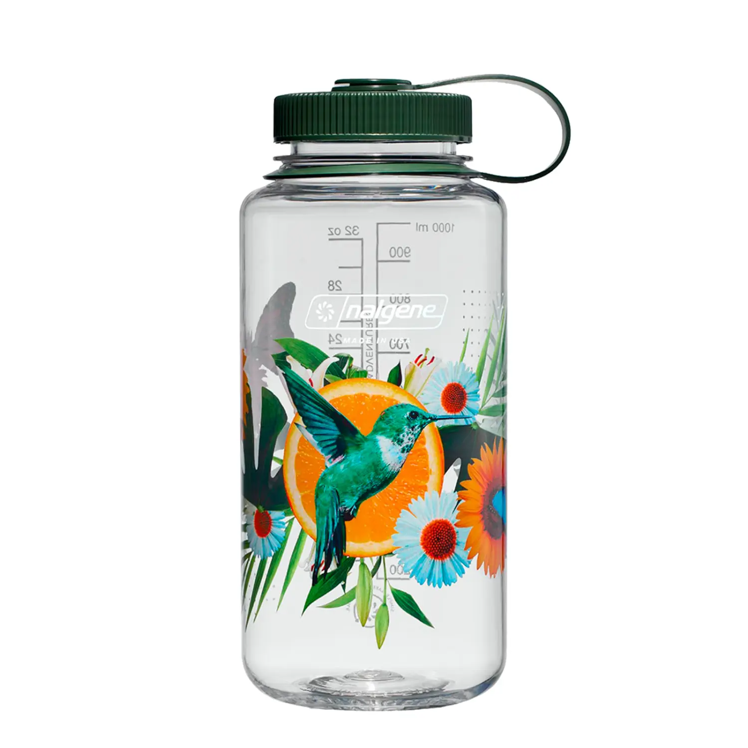 citrus hummingbird - Nalgene 32oz Wide Mouth Sustain Design