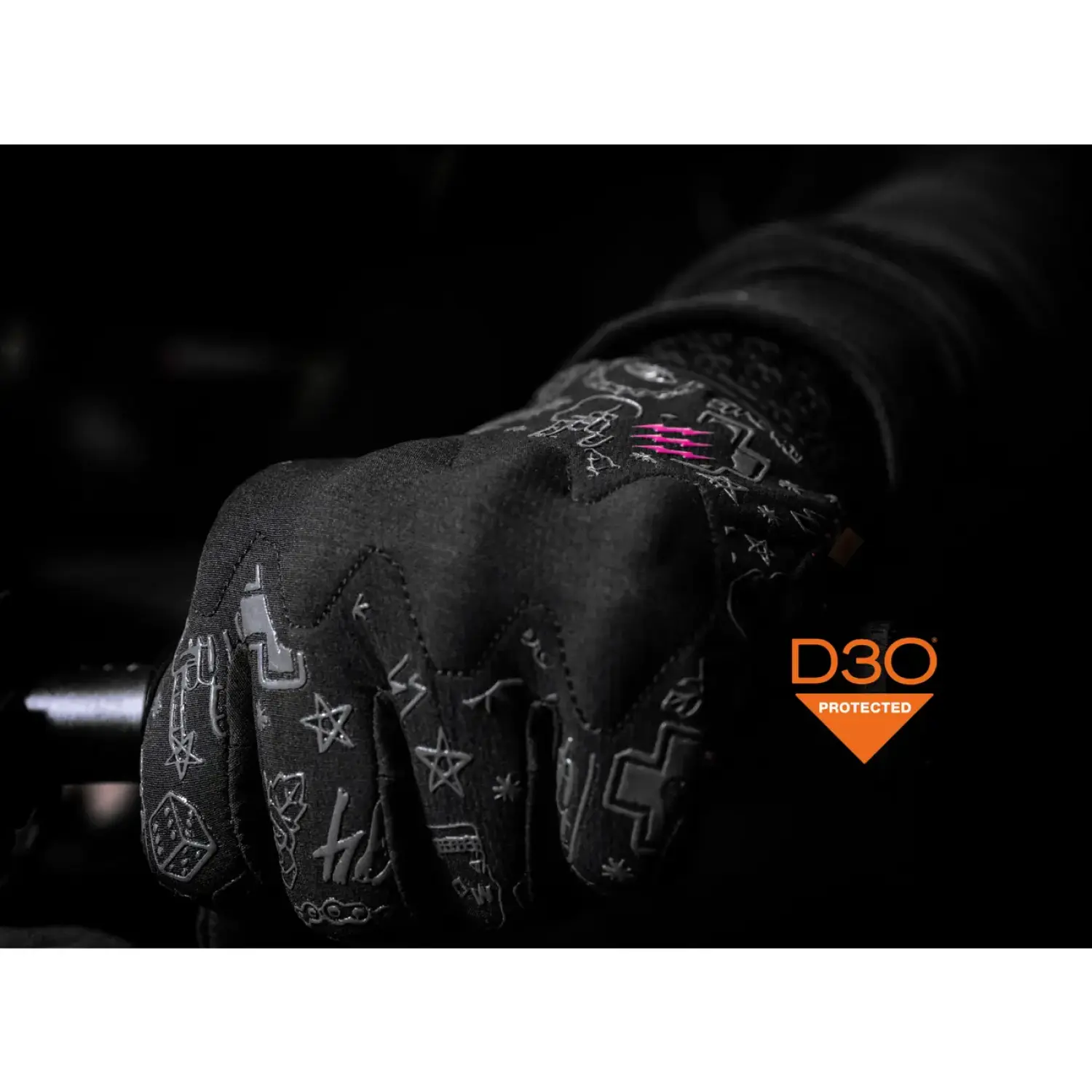 punk - Muc-Off D30 Rider Gloves