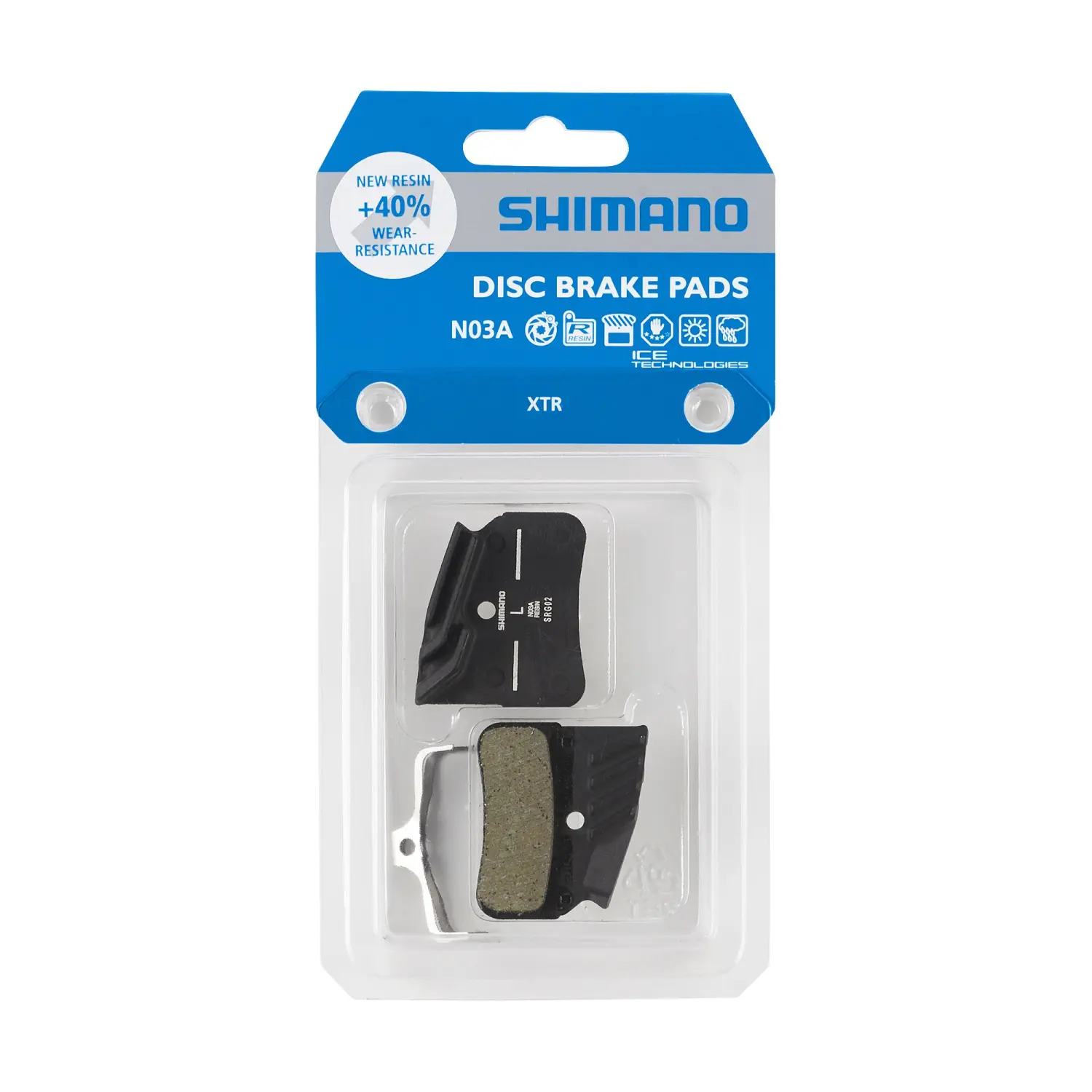  - Shimano Brake pads N03A-RF Resin for 4 Pistons