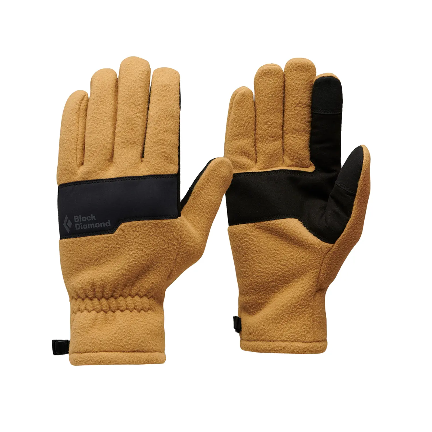 flax - Black Diamond Everyday Fleece Gloves
