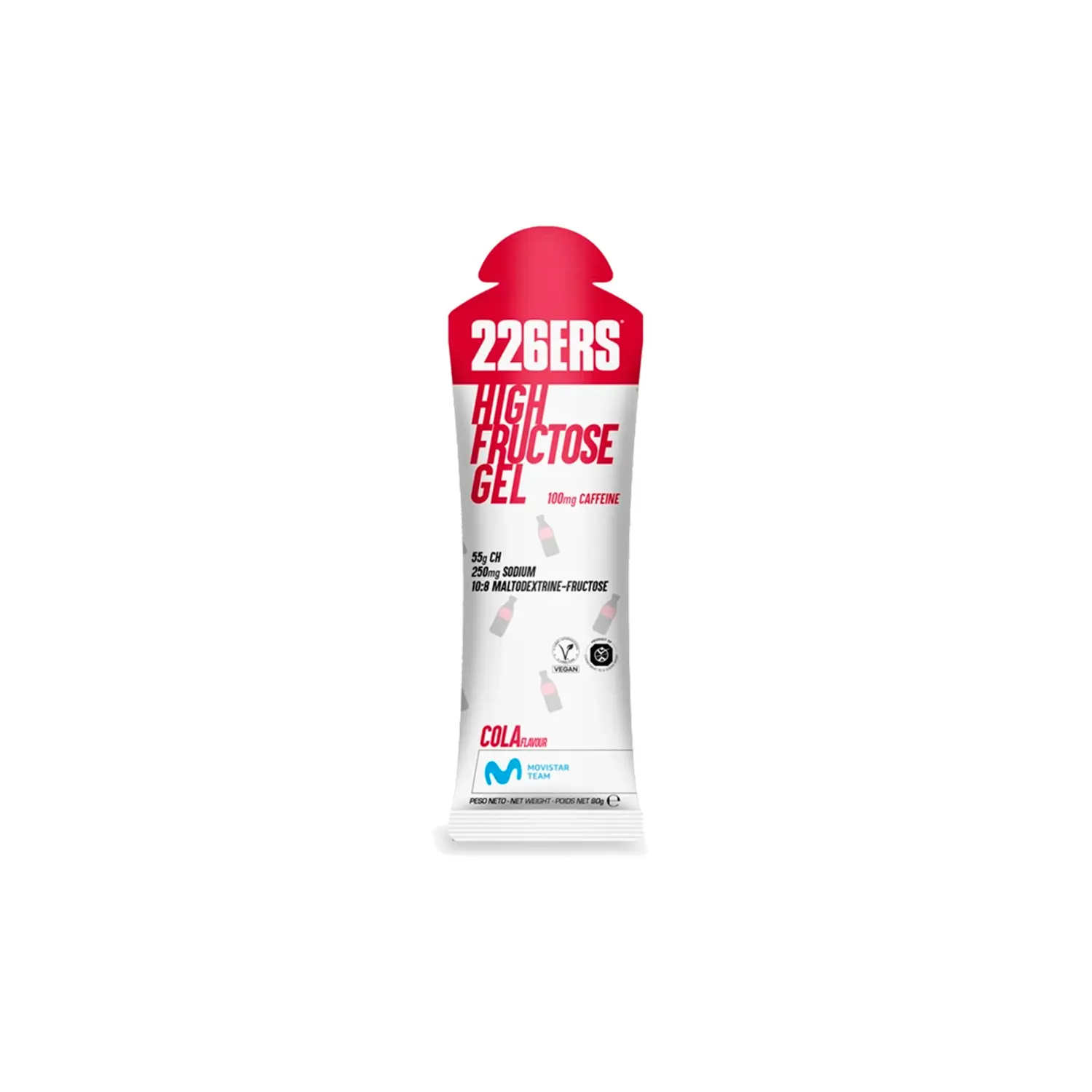 cafeína cola - 226ers High Fructose Gel