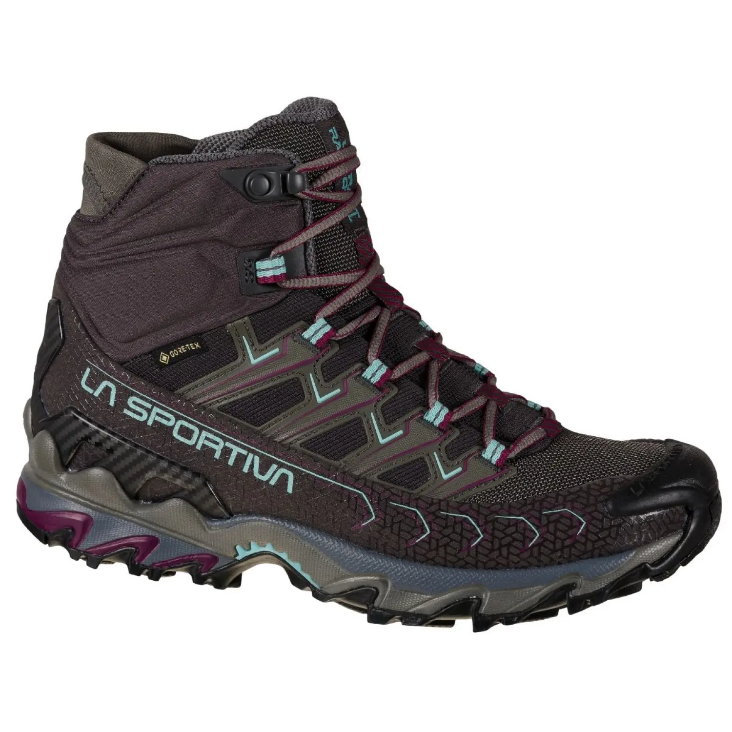 carbon/iceberg - La Sportiva Ultra Raptor II Mid GTX Mujer