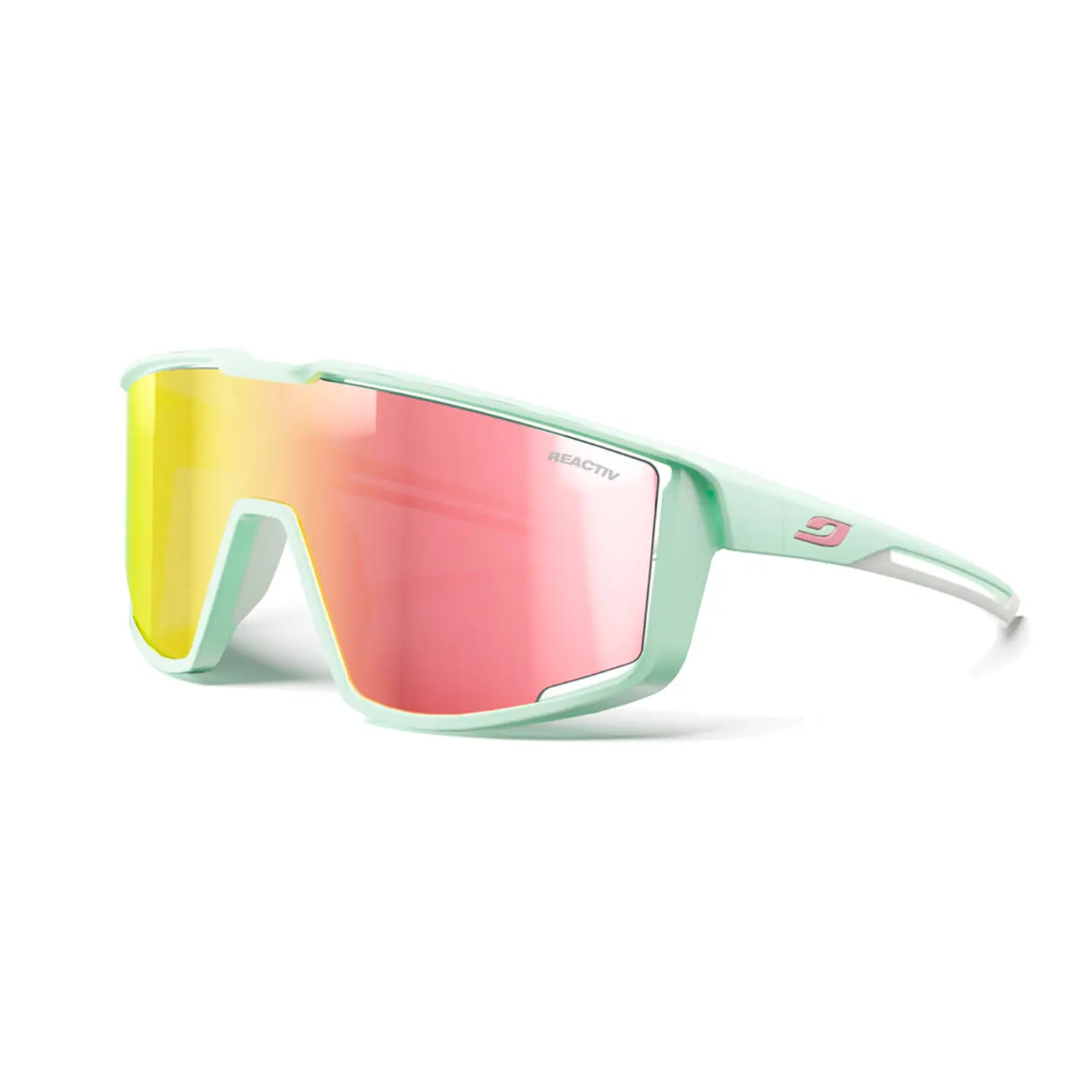 mate - mint / gris claro / rosa - Julbo Fury Reactiv SP1-SP3