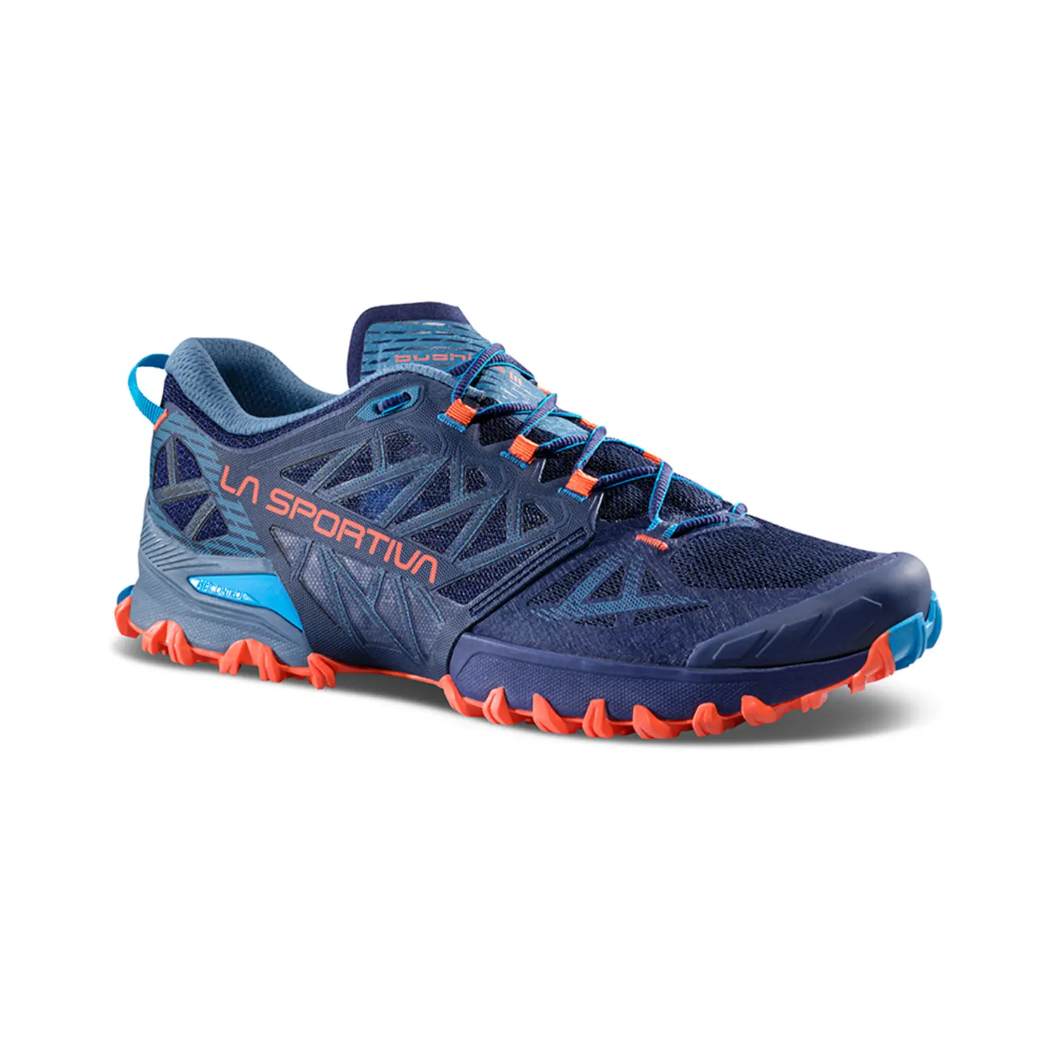 deep sea/cherry tomato - La Sportiva Bushido III