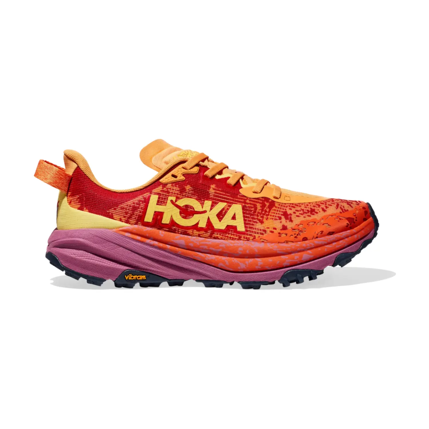 sherbet/beet root - Hoka Speedgoat 6 Woman