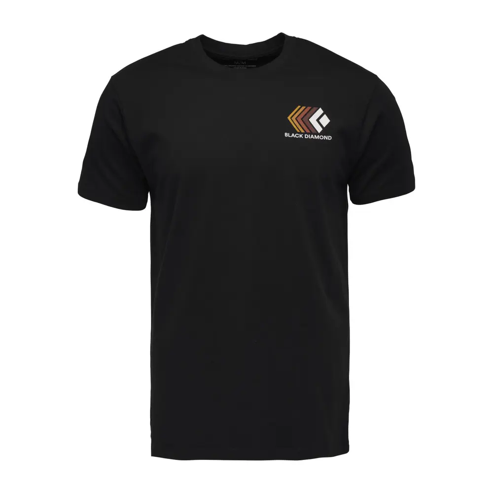 Black Diamond M Faded  SS Tee