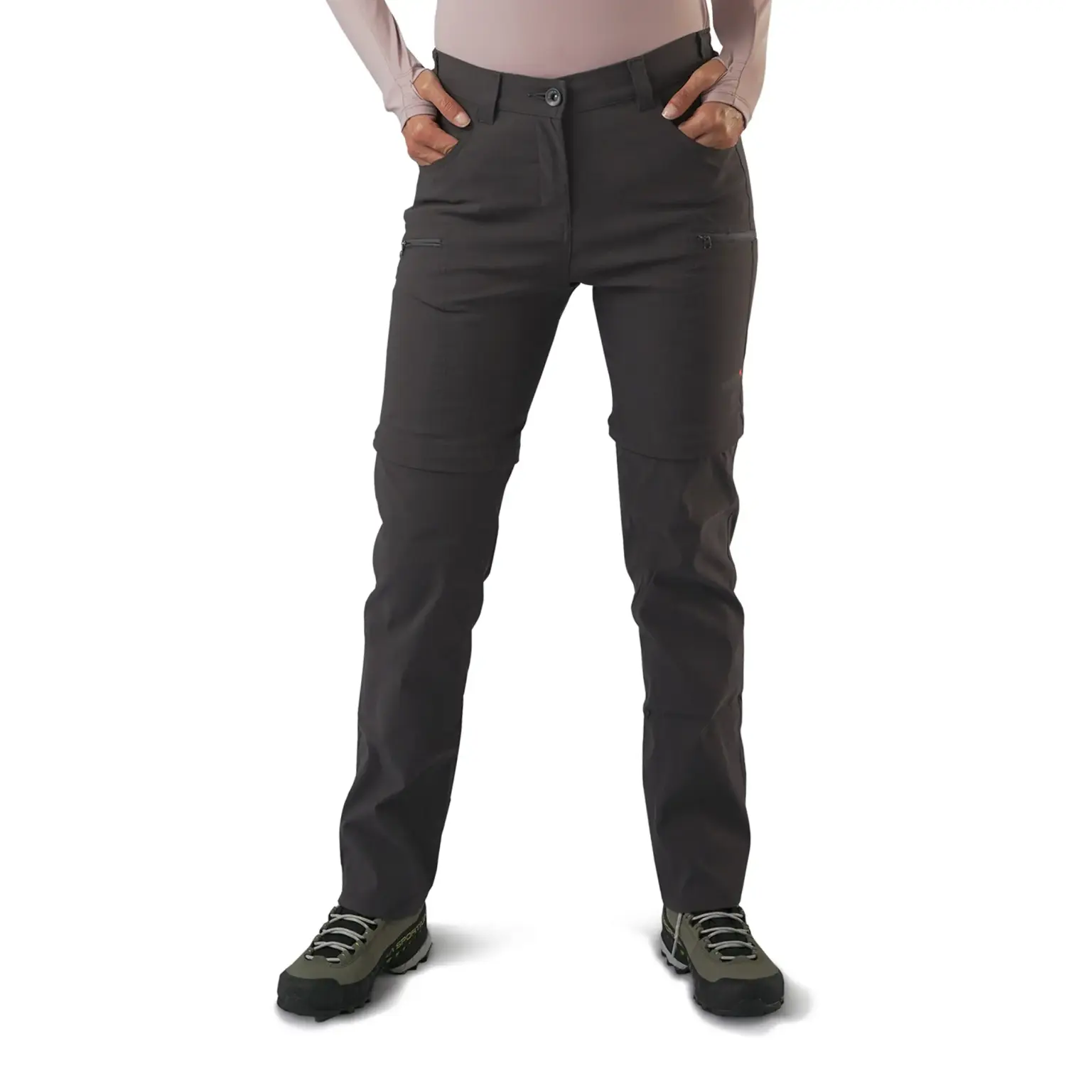 gray - Tatoo Pantalón Oasis Convertible Mujer