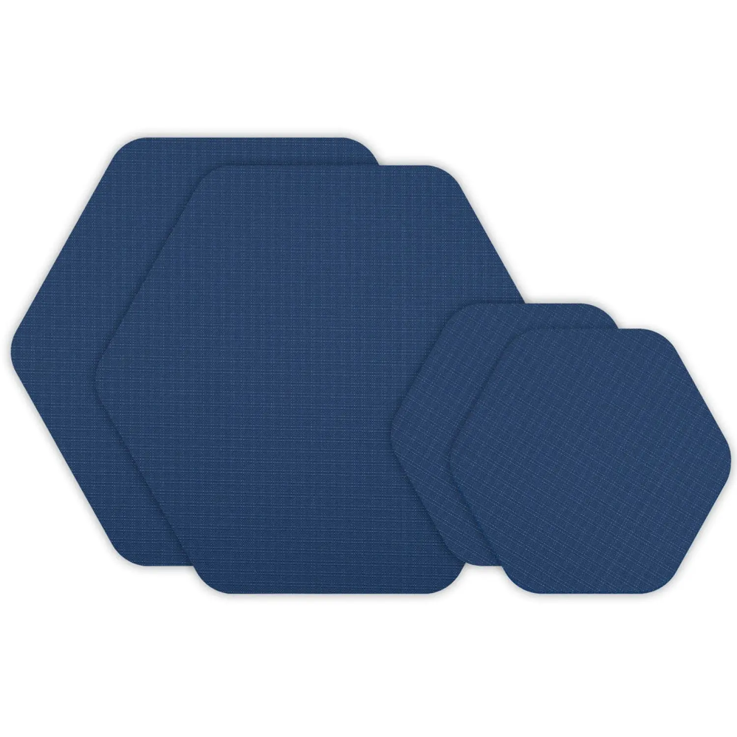blue - Gear Aid Tenacious Tape Ripstop Patches Hex