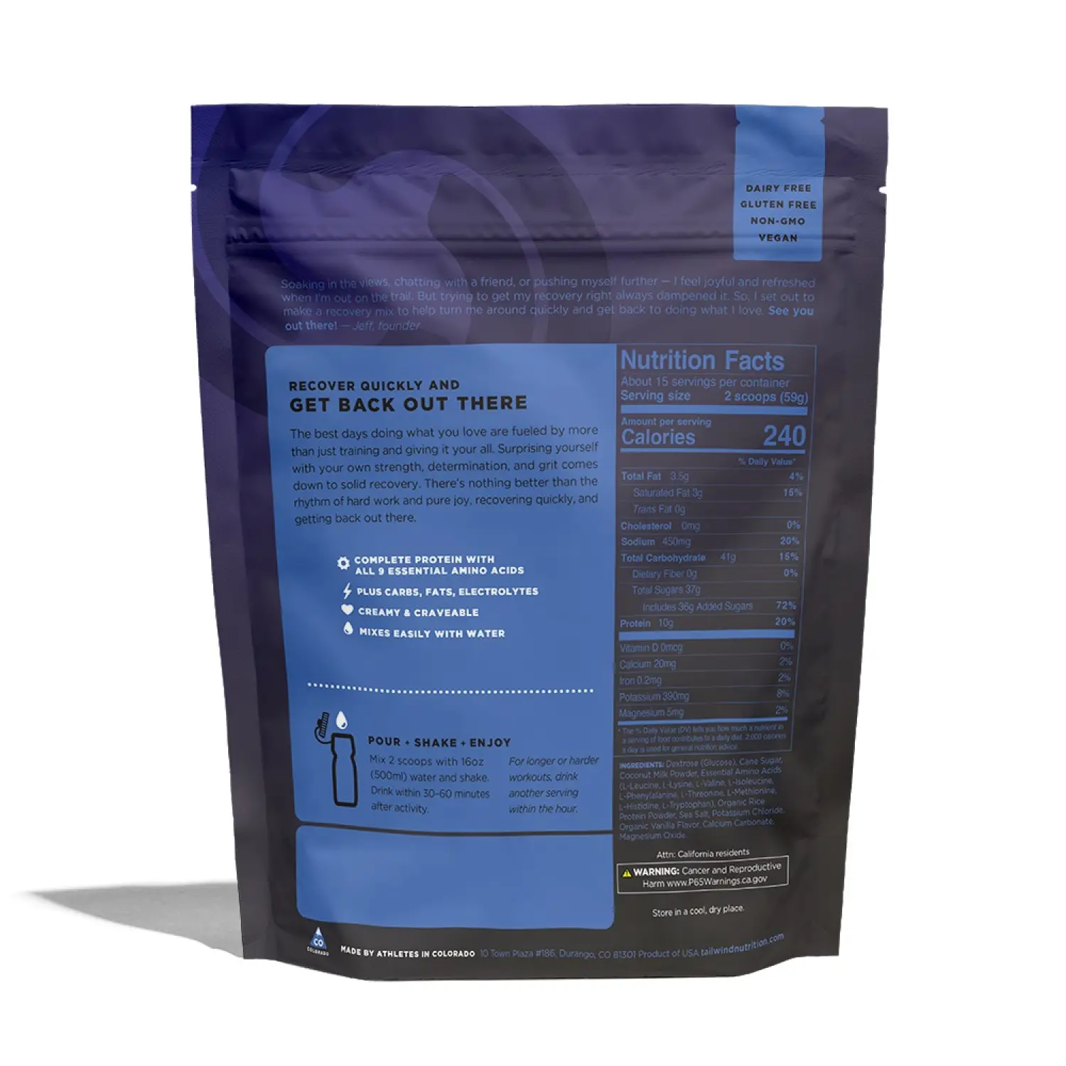  - Tailwind Recovery Mix 32 Oz