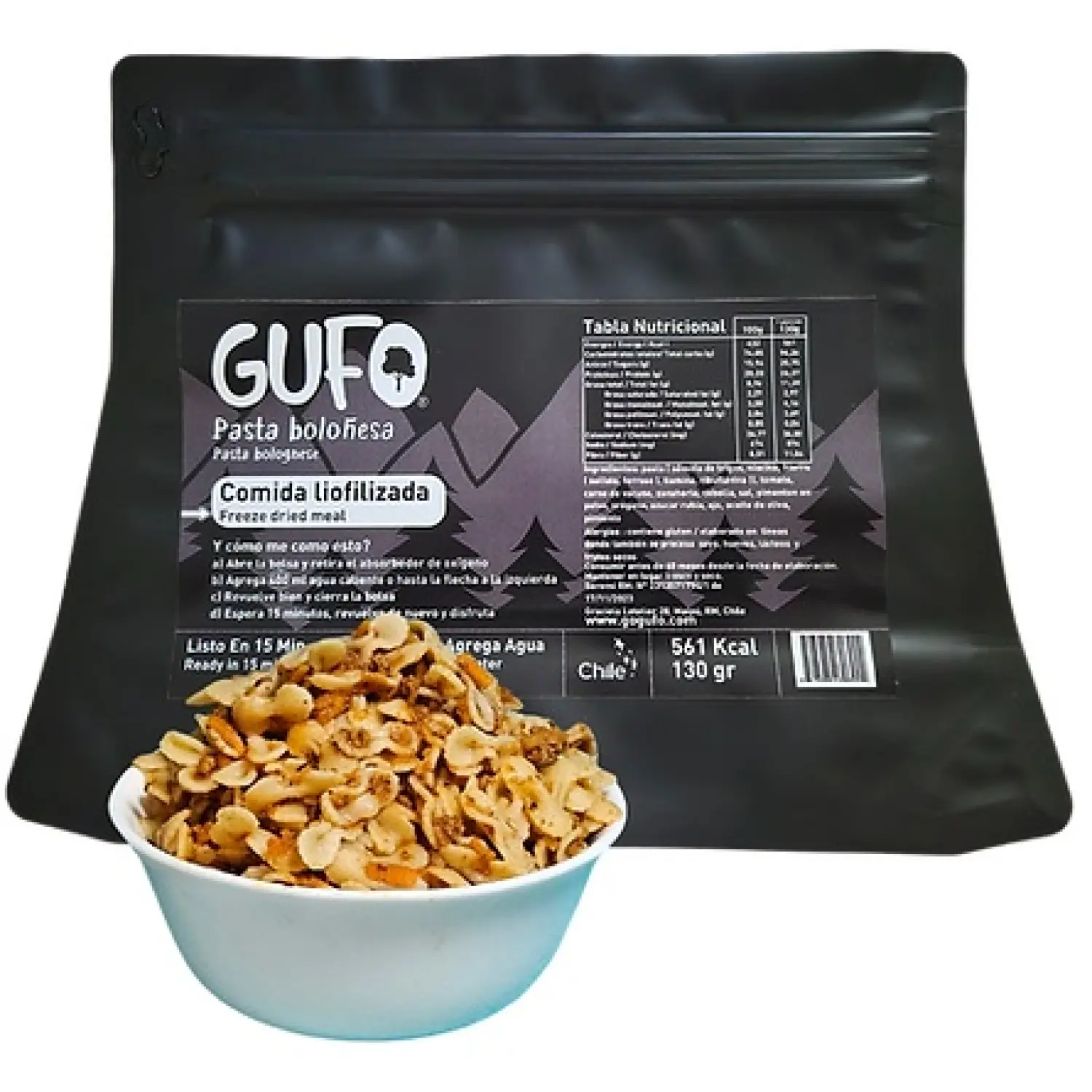  - Gufo Foods Pasta Boloñesa con carne