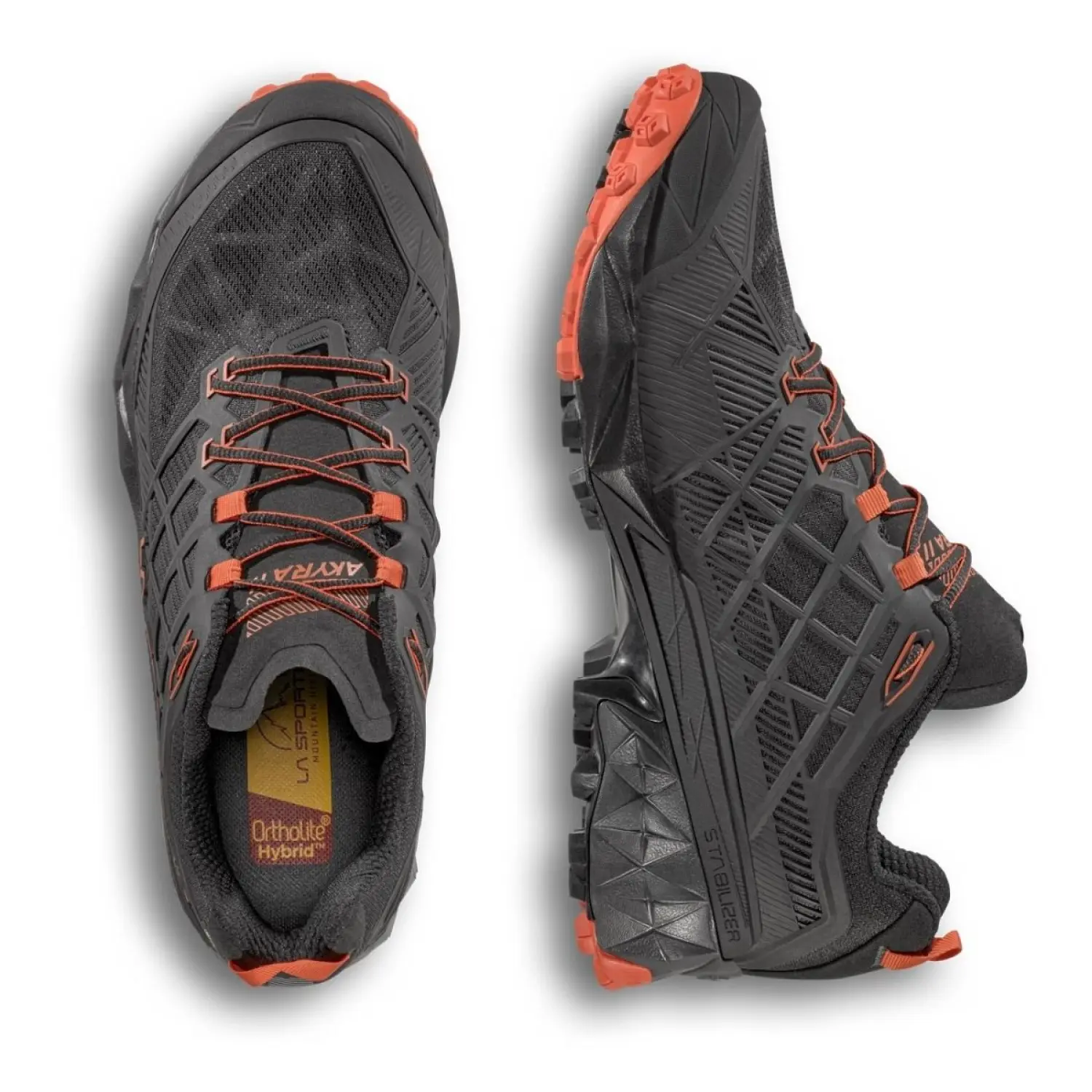 black/cherry tomato - La Sportiva Akyra II GTX