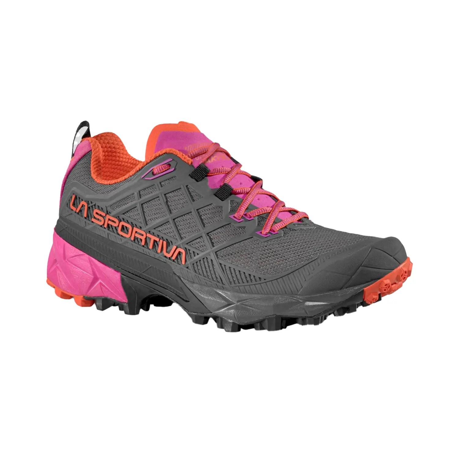 carbon/cherry tomato - La Sportiva Akyra II Mujer